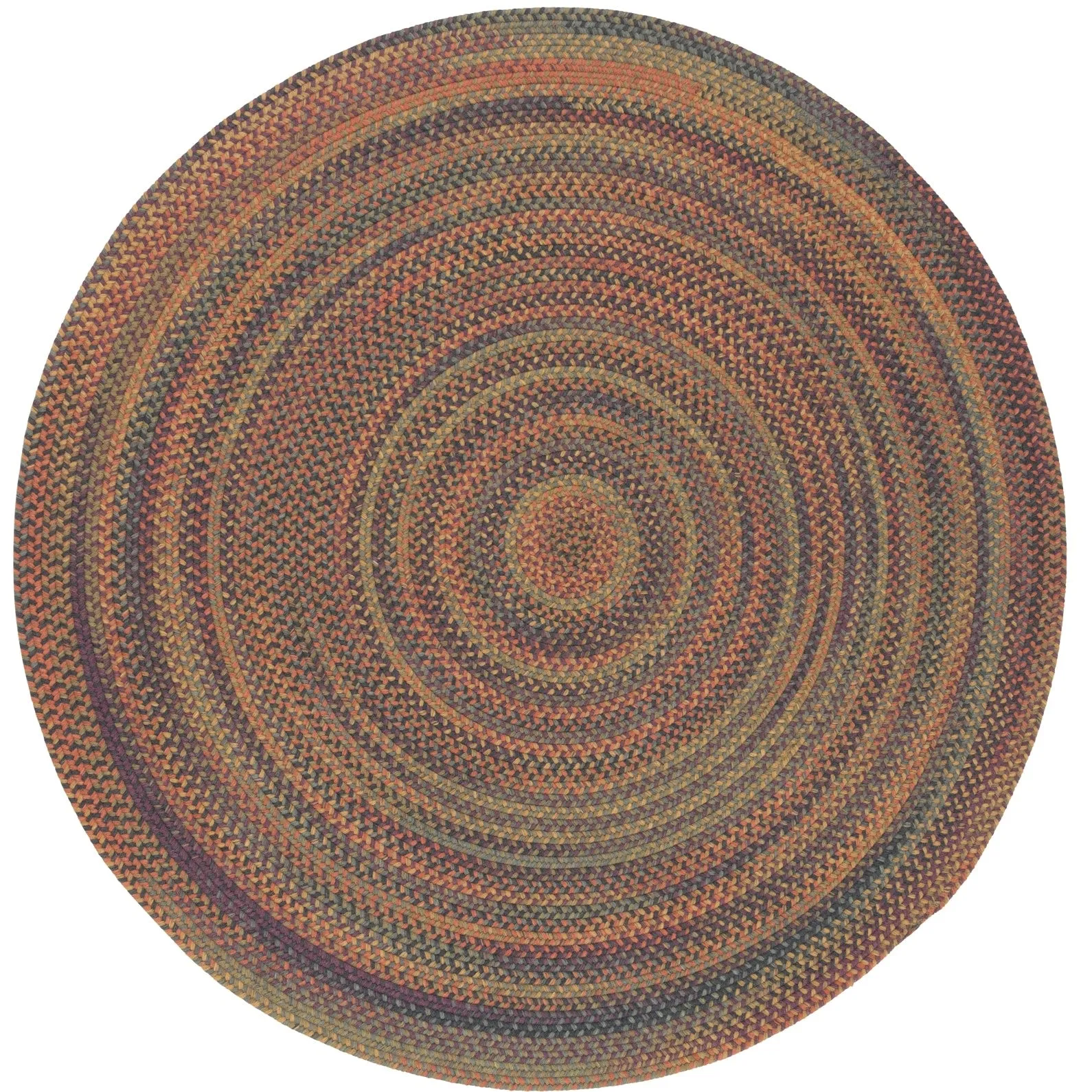Colonial Mills Westcott Indoor Space-dyed Wool Braided Area Rug