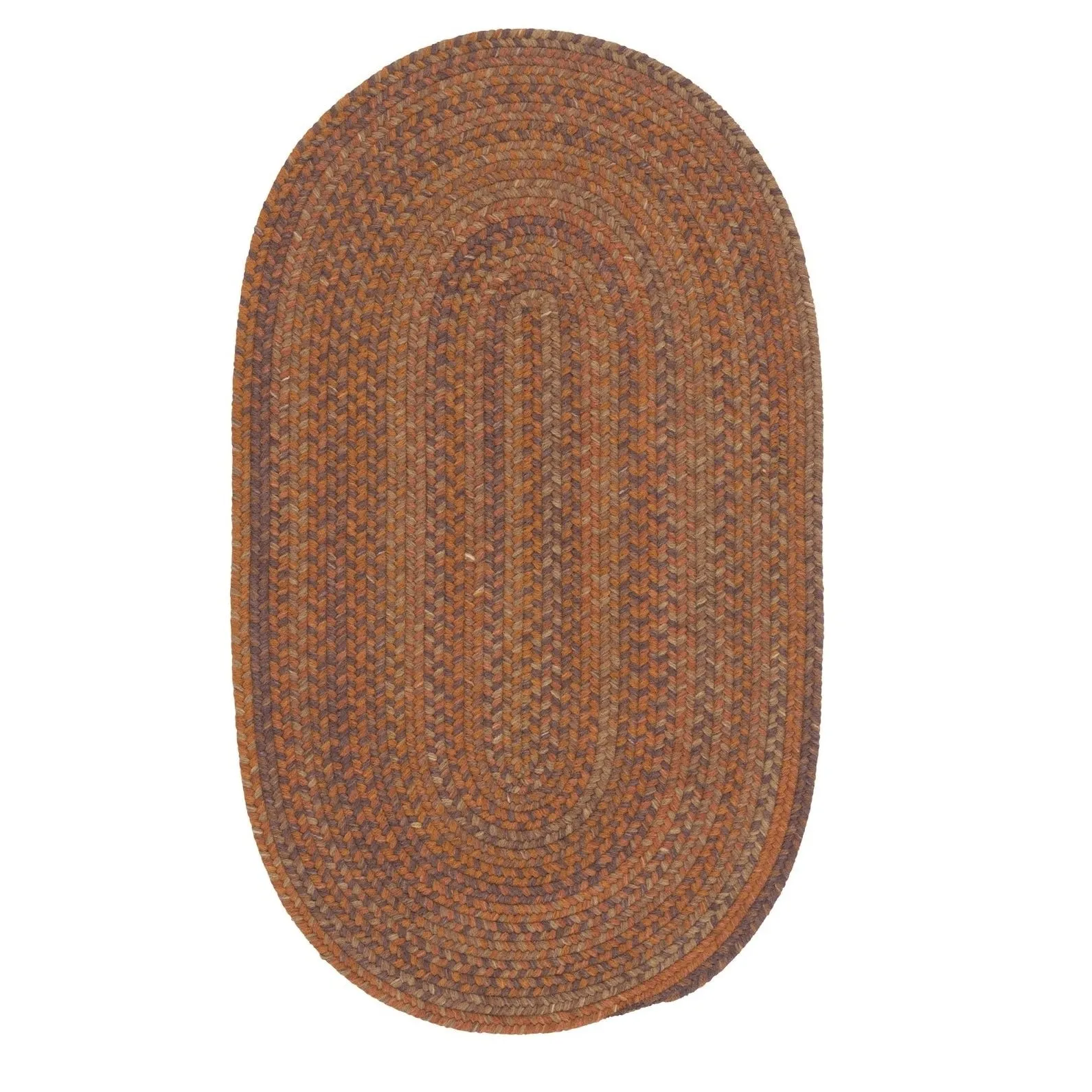 Colonial Mills Westcott Indoor Space-dyed Wool Braided Area Rug
