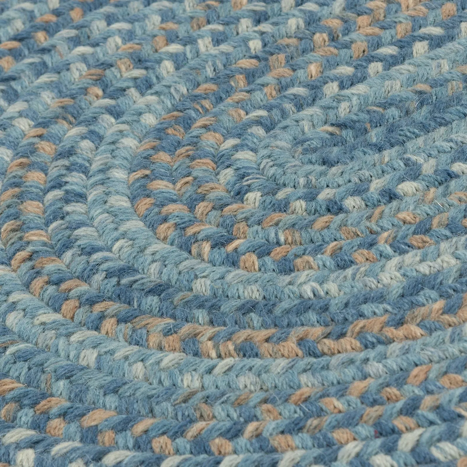 Colonial Mills Westcott Indoor Space-dyed Wool Braided Area Rug