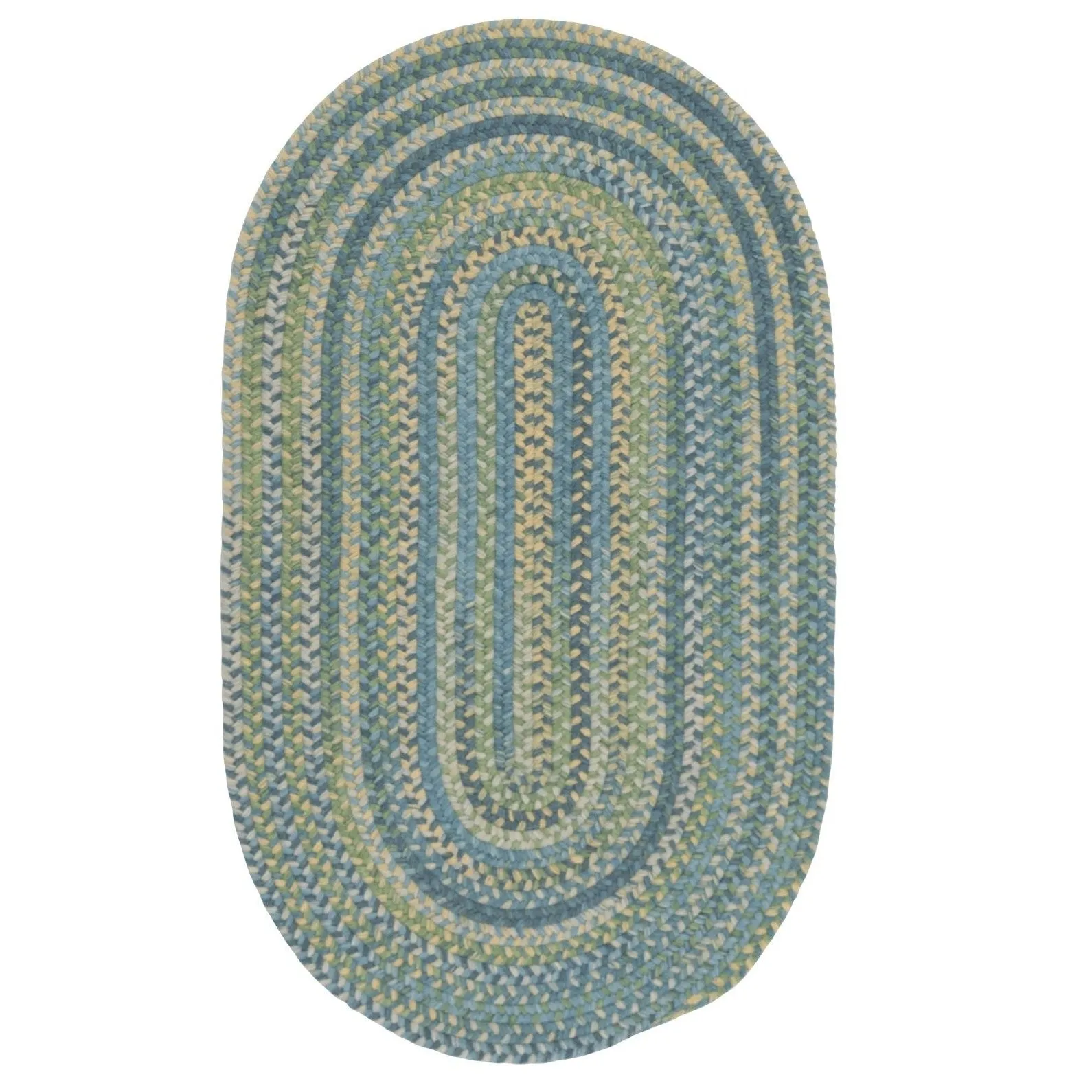 Colonial Mills Westcott Indoor Space-dyed Wool Braided Area Rug