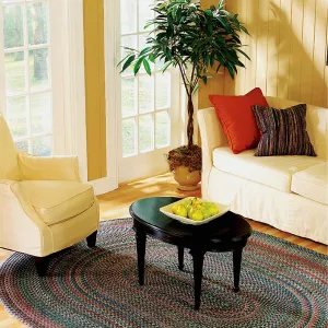 Colonial Mills Westcott Indoor Space-dyed Wool Braided Area Rug