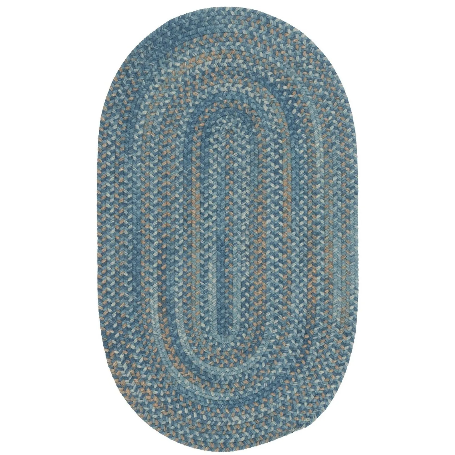 Colonial Mills Westcott Indoor Space-dyed Wool Braided Area Rug