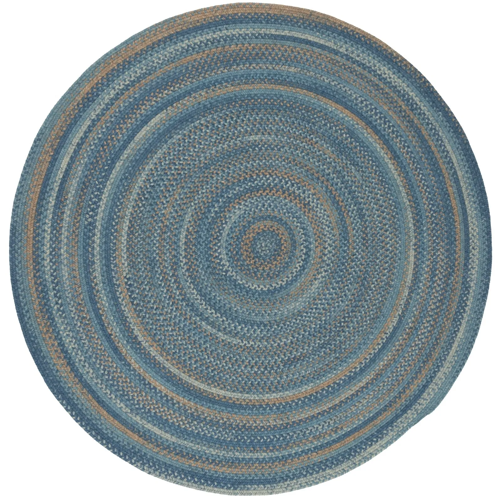 Colonial Mills Westcott Indoor Space-dyed Wool Braided Area Rug