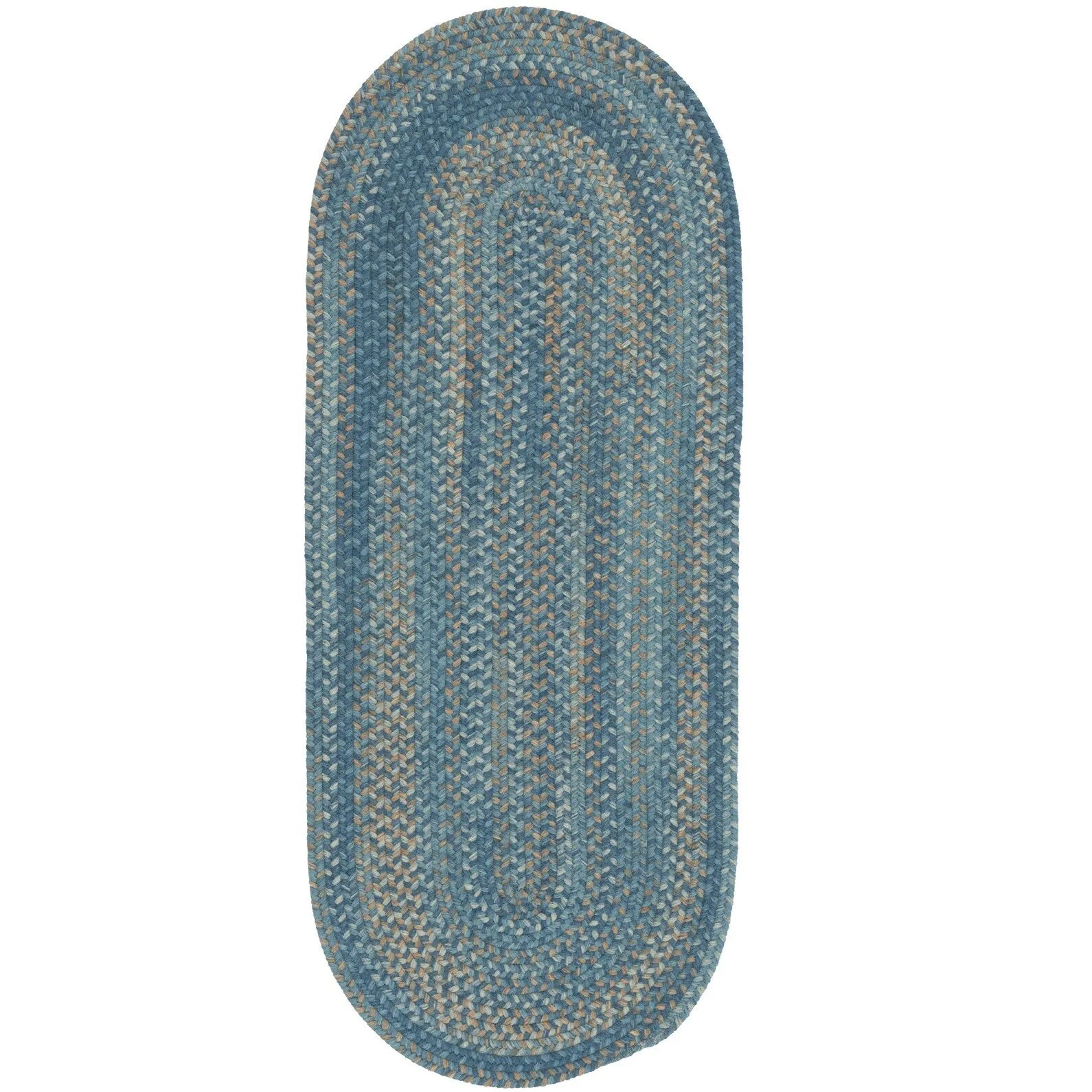Colonial Mills Westcott Indoor Space-dyed Wool Braided Area Rug
