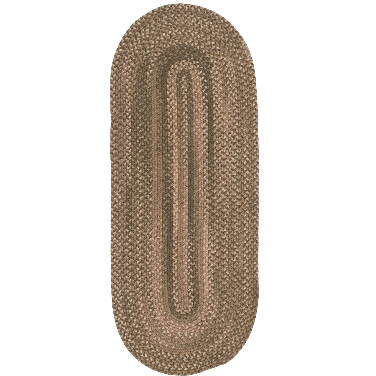 Colonial Mills Westcott Indoor Space-dyed Wool Braided Area Rug