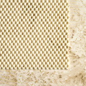 Con-Tact Brand Round Outdoor Patio Rug Pad 90 Inches - Cream - 7'6 Round