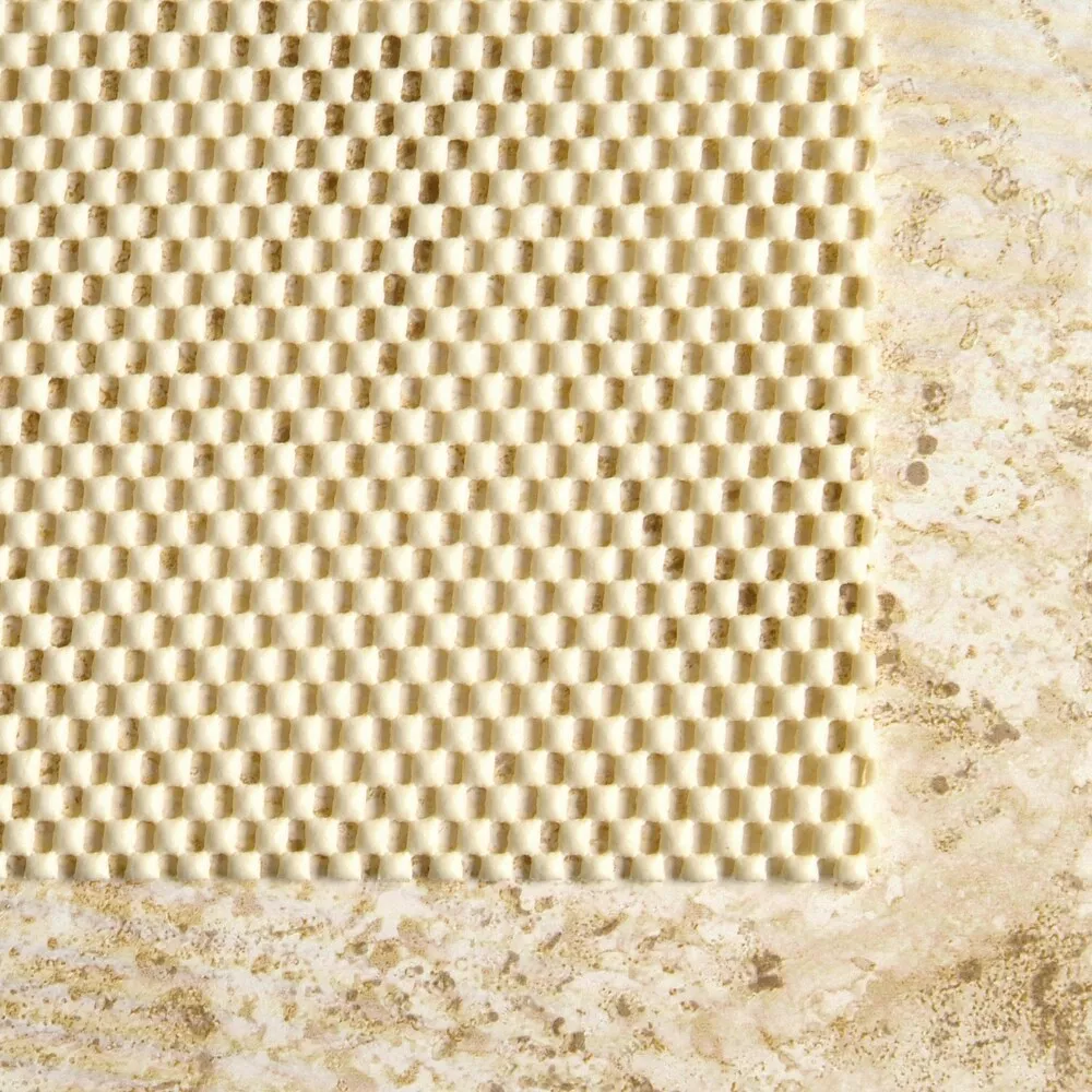 Con-Tact Brand Round Outdoor Patio Rug Pad 90 Inches - Cream - 7'6 Round