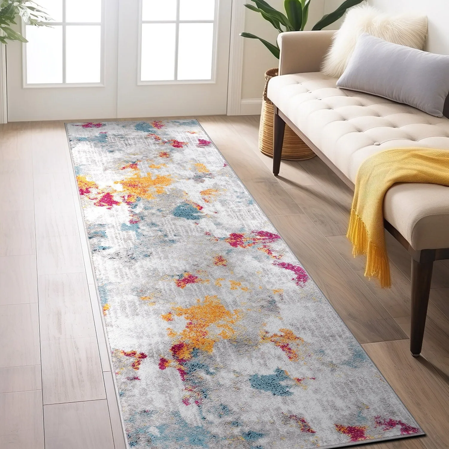 Contemporary Abstract Elegance Area Rug