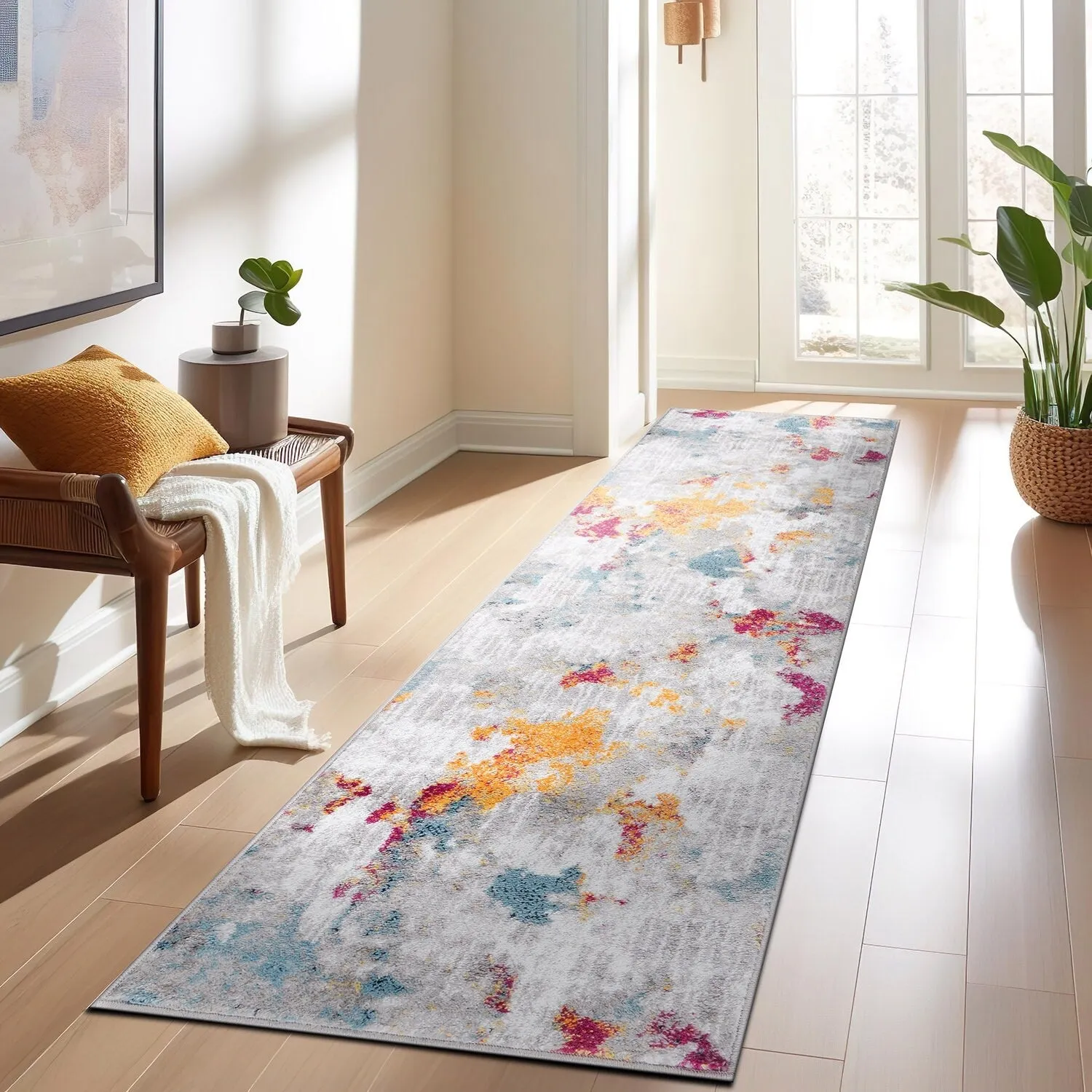 Contemporary Abstract Elegance Area Rug