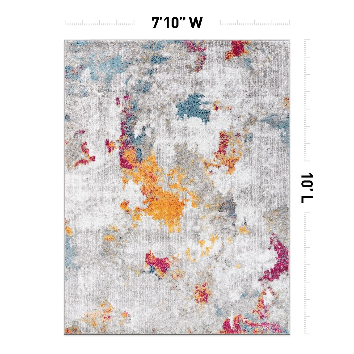 Contemporary Abstract Elegance Area Rug