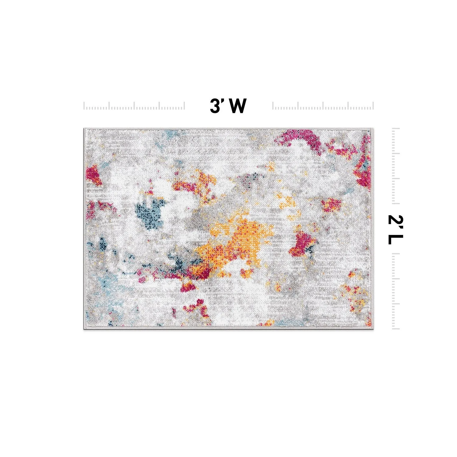 Contemporary Abstract Elegance Area Rug