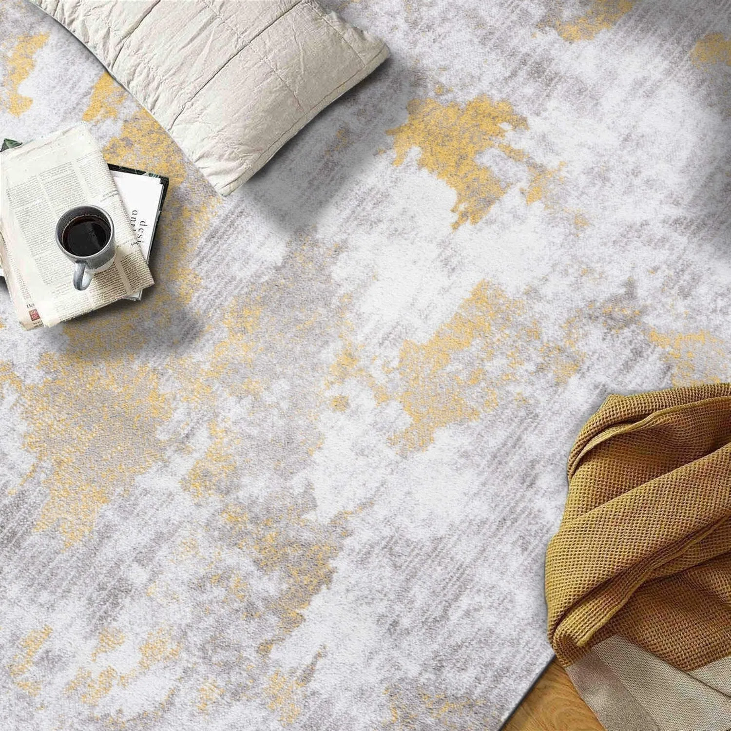 Contemporary Abstract Elegance Area Rug
