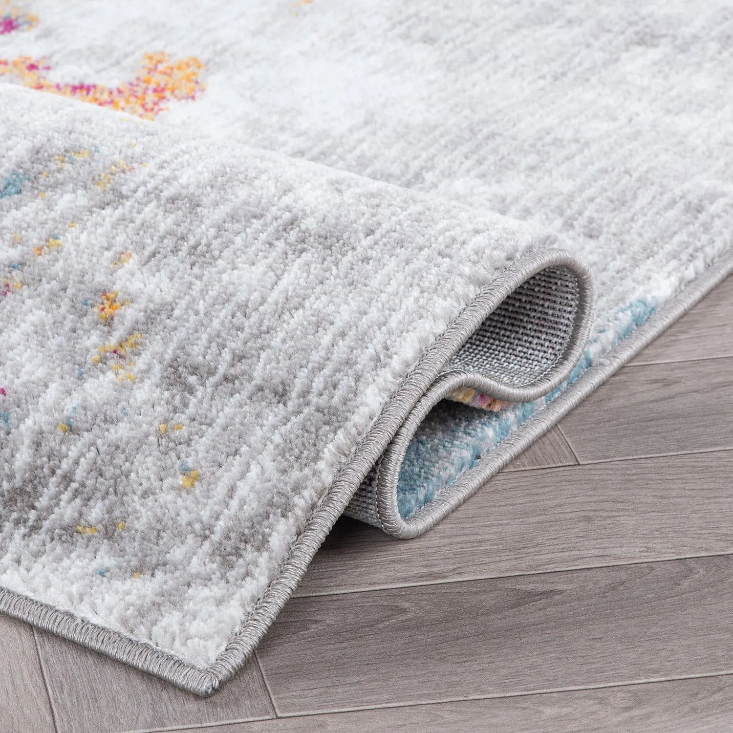 Contemporary Abstract Elegance Area Rug