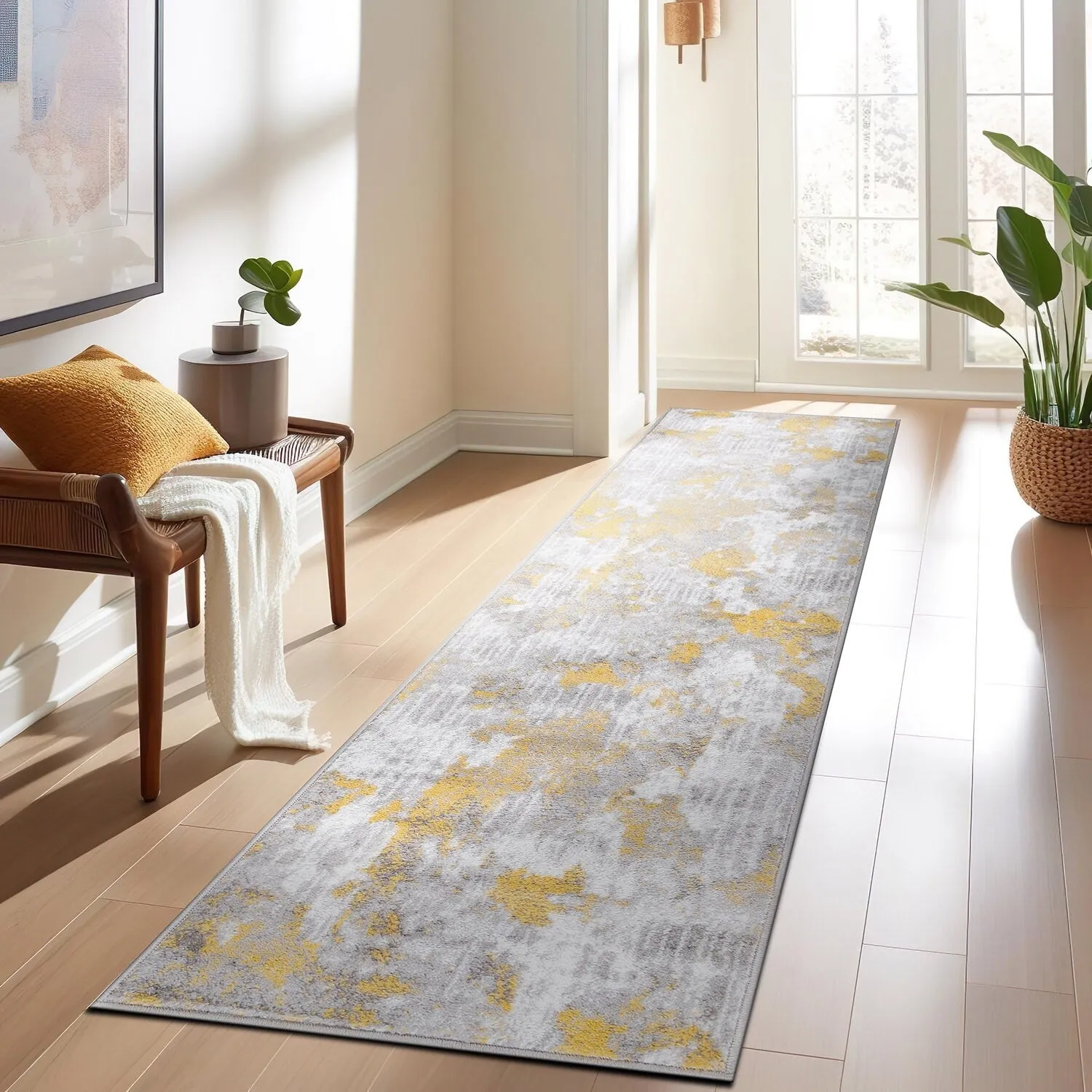 Contemporary Abstract Elegance Area Rug