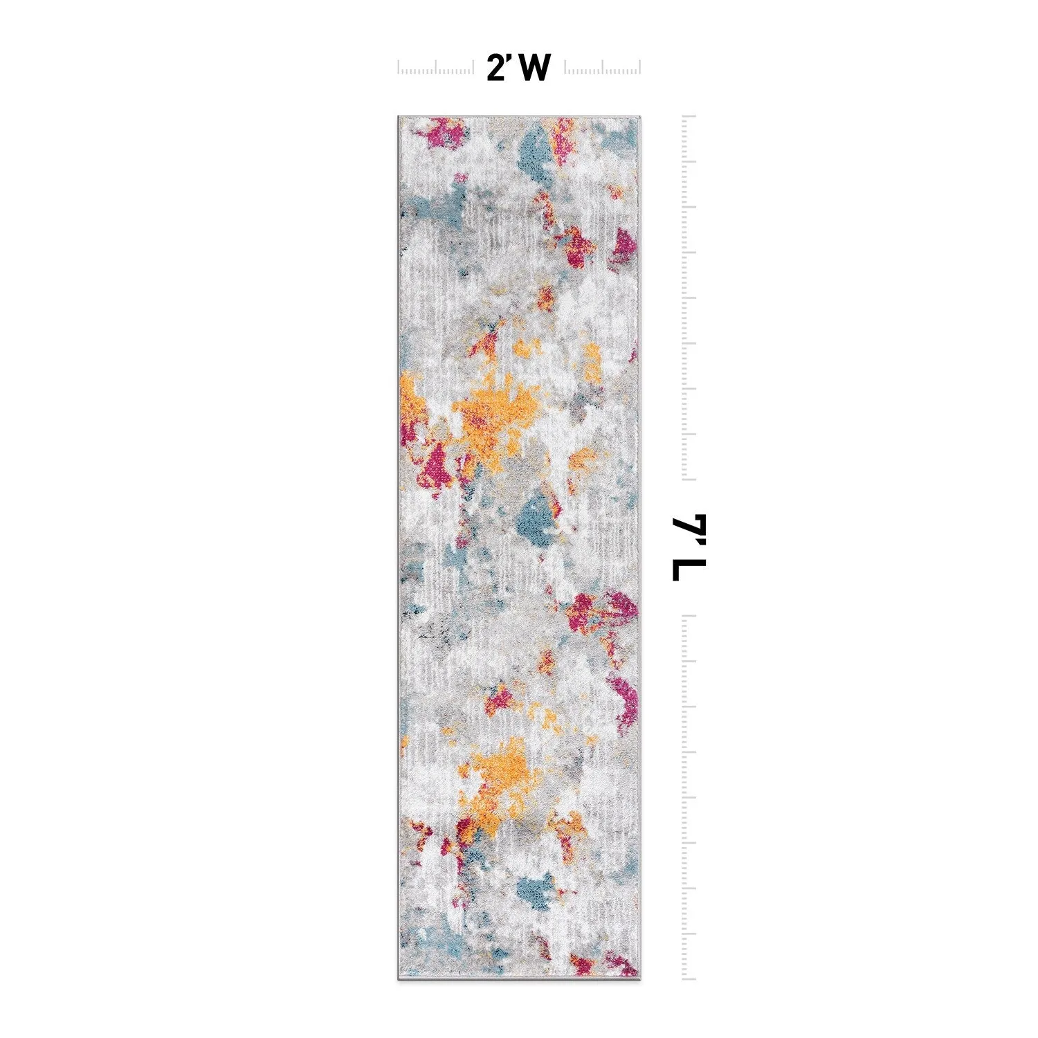 Contemporary Abstract Elegance Area Rug