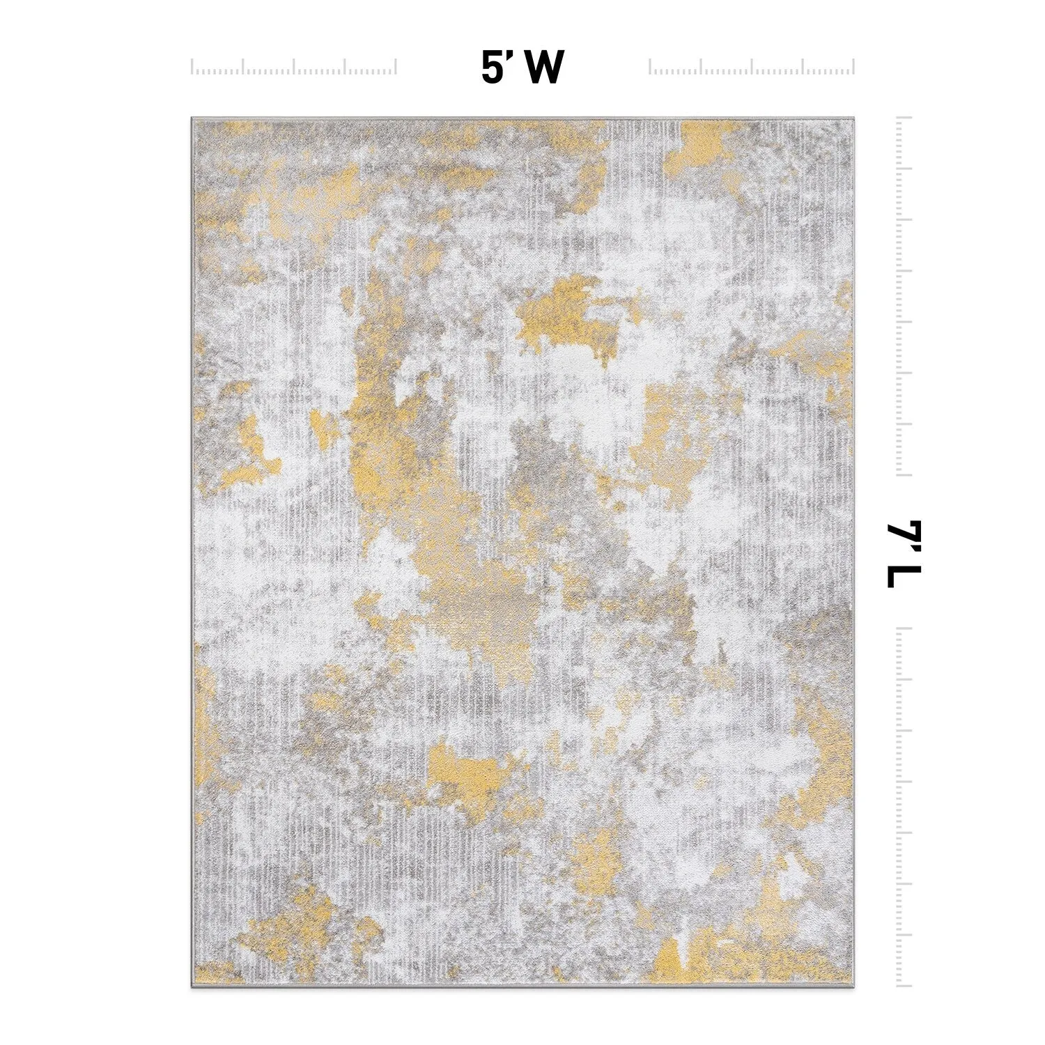 Contemporary Abstract Elegance Area Rug