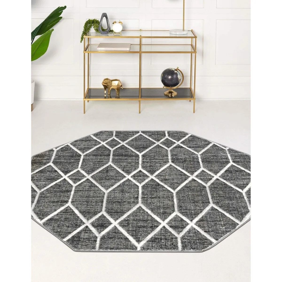 Contemporary Ahora Collection Area Rug