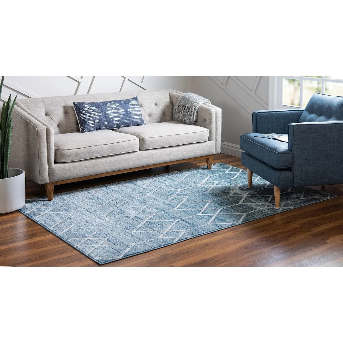 Contemporary Ahora Collection Area Rug