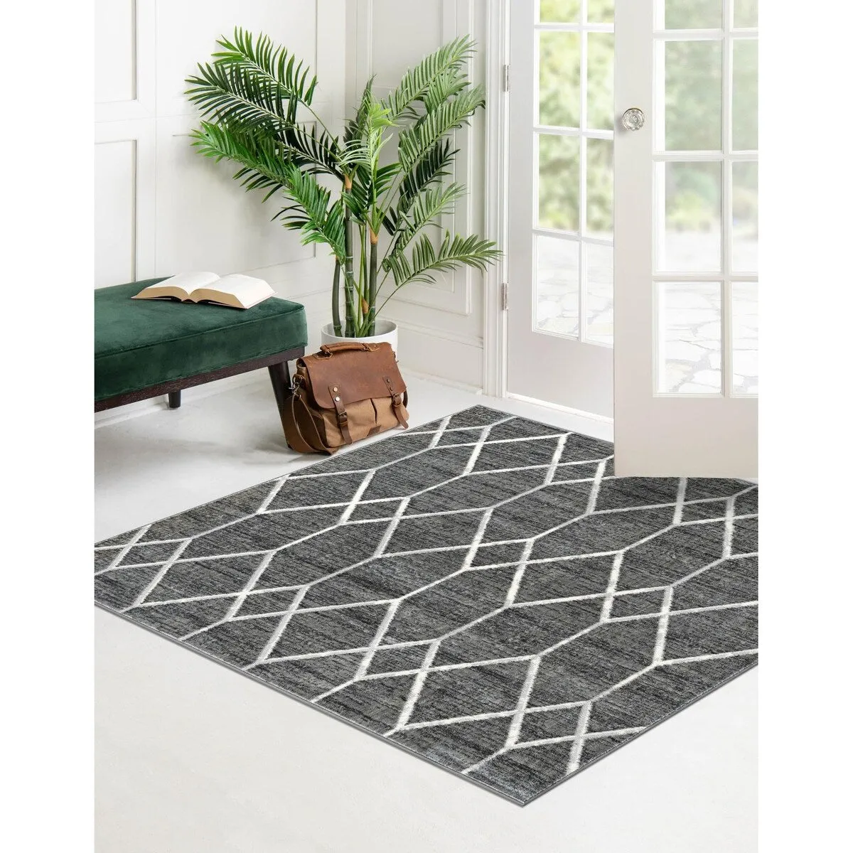 Contemporary Ahora Collection Area Rug