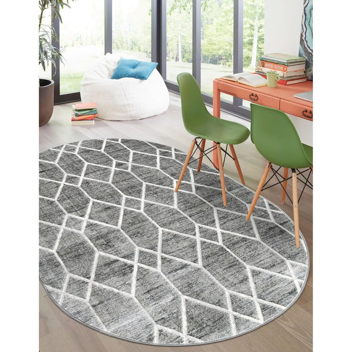 Contemporary Ahora Collection Area Rug