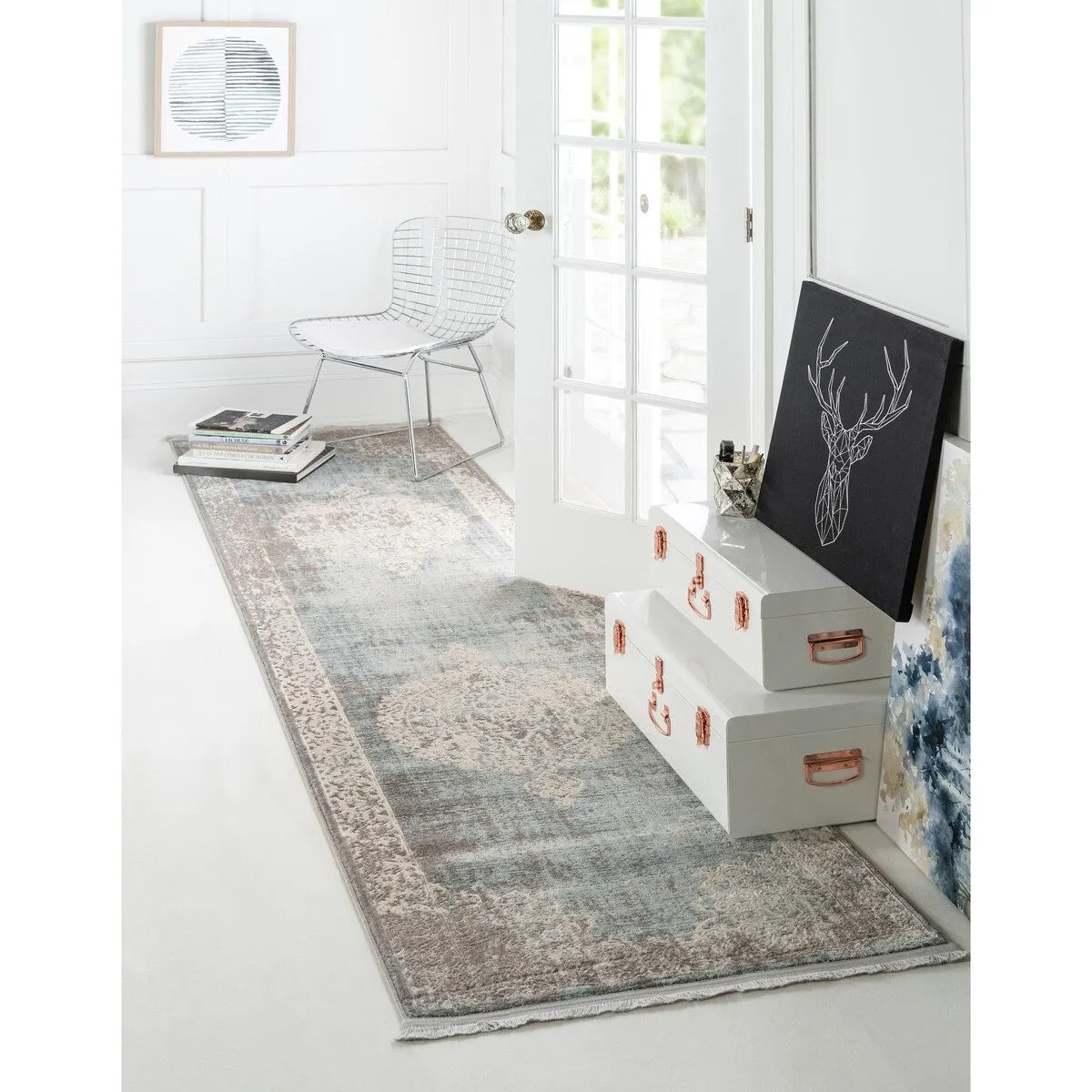 Contemporary Franbu Collection Area Rug