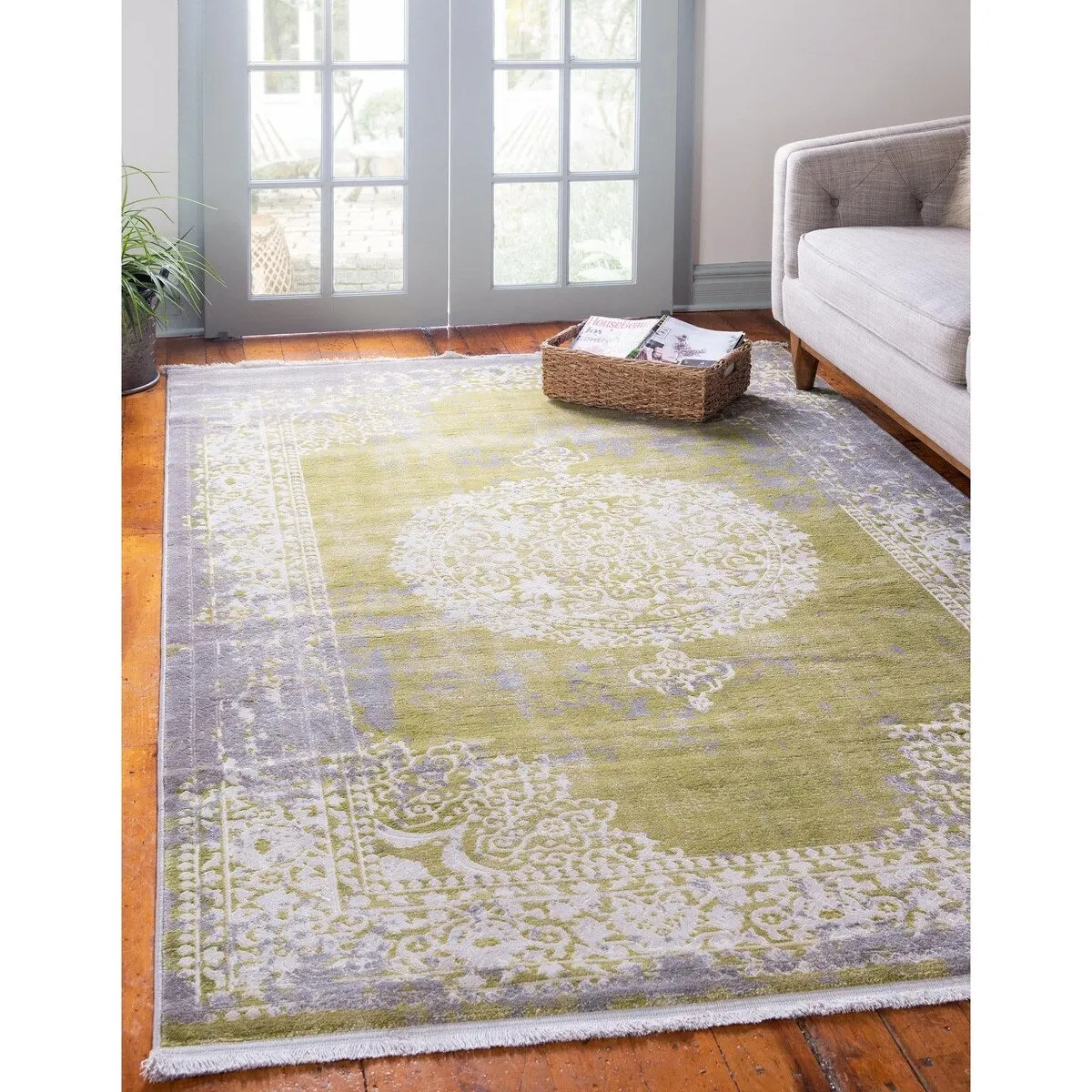 Contemporary Franbu Collection Area Rug
