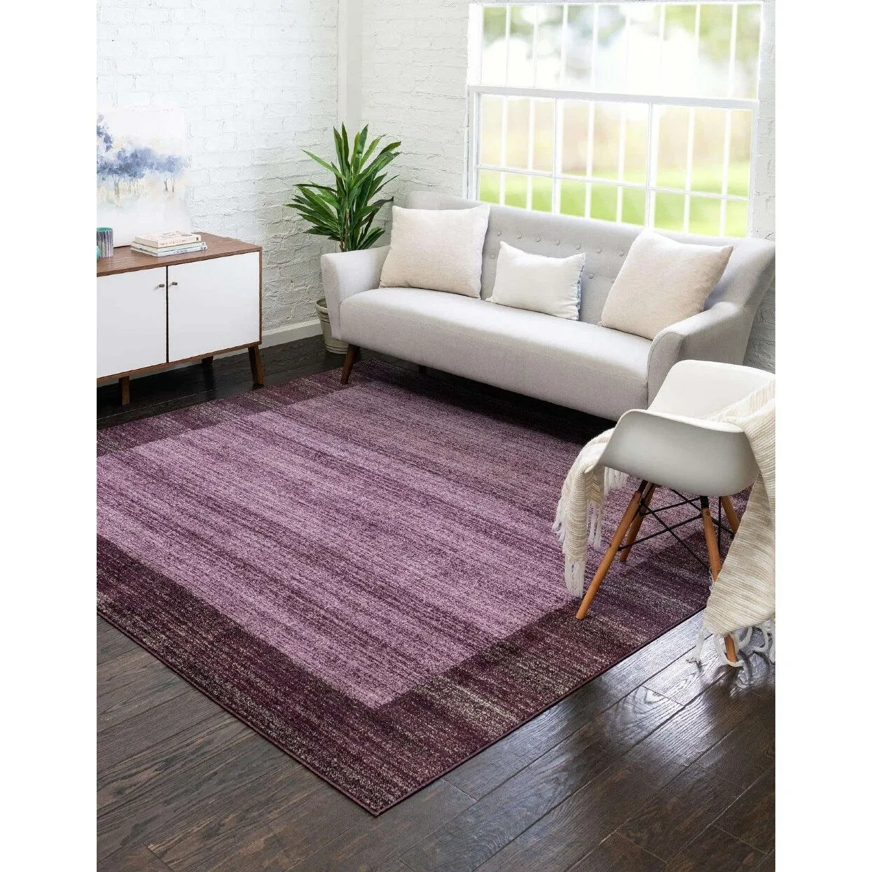 Contemporary Weby Collection Area Rug