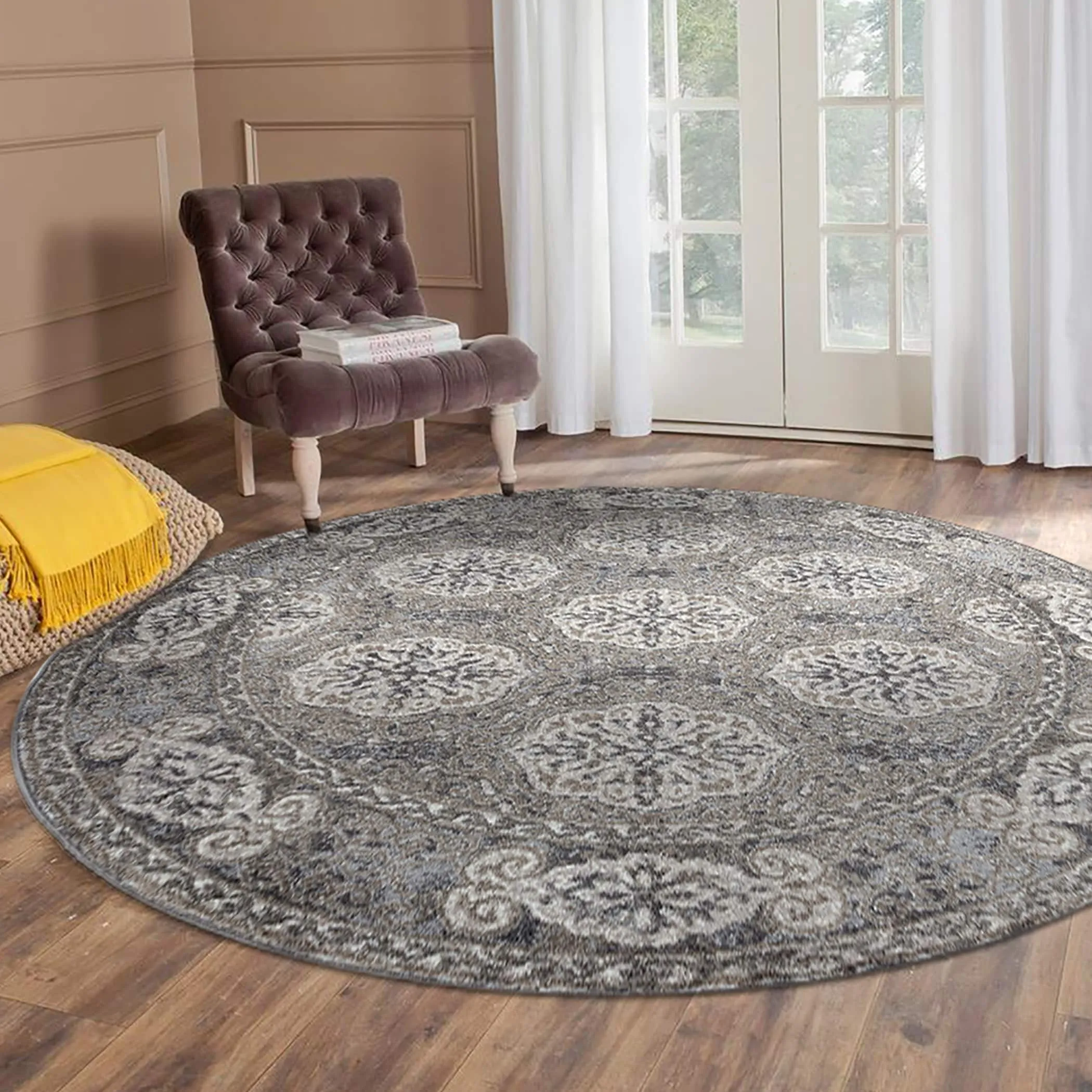 Copper Grove Carlisle Vintage Polyester Area Rug