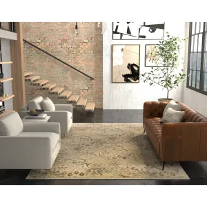Copper Grove Chandra Elegant Traditions Ivory Area Rug
