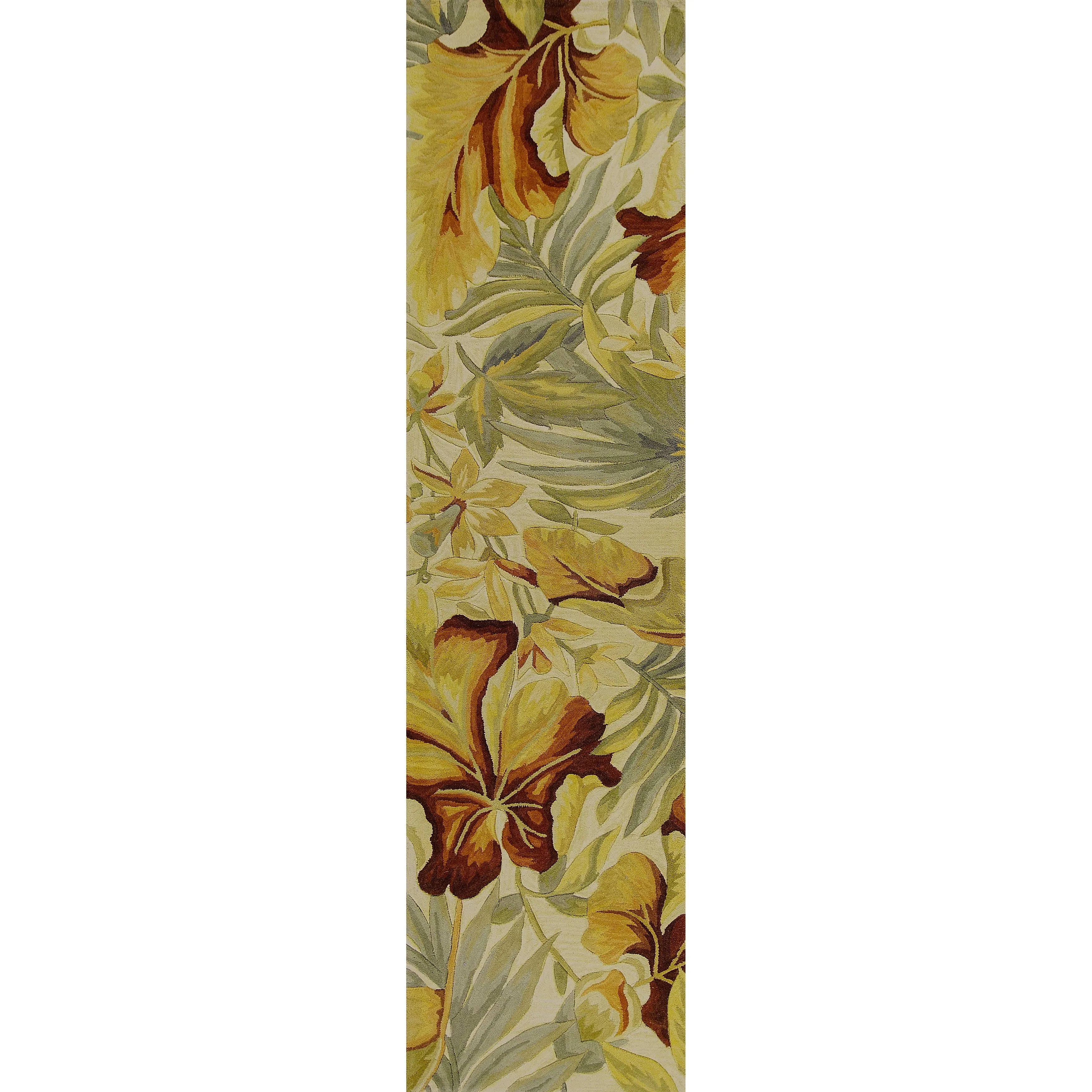 Copper Grove Hand-tufted Wool Floral Area Rug