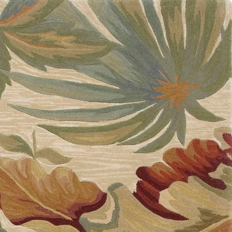 Copper Grove Hand-tufted Wool Floral Area Rug