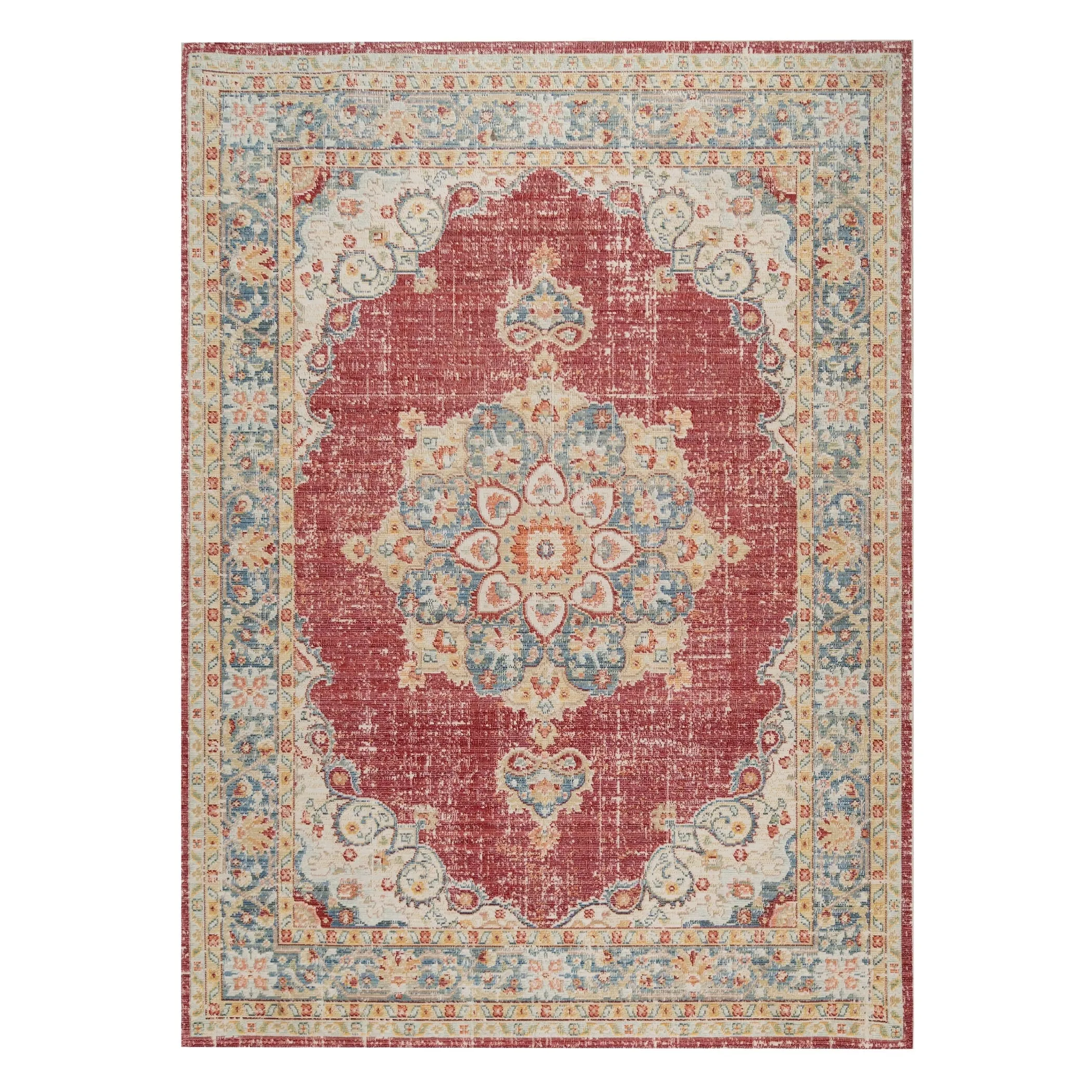 Copper Grove Lancaster Vintage Polyester Area Rug