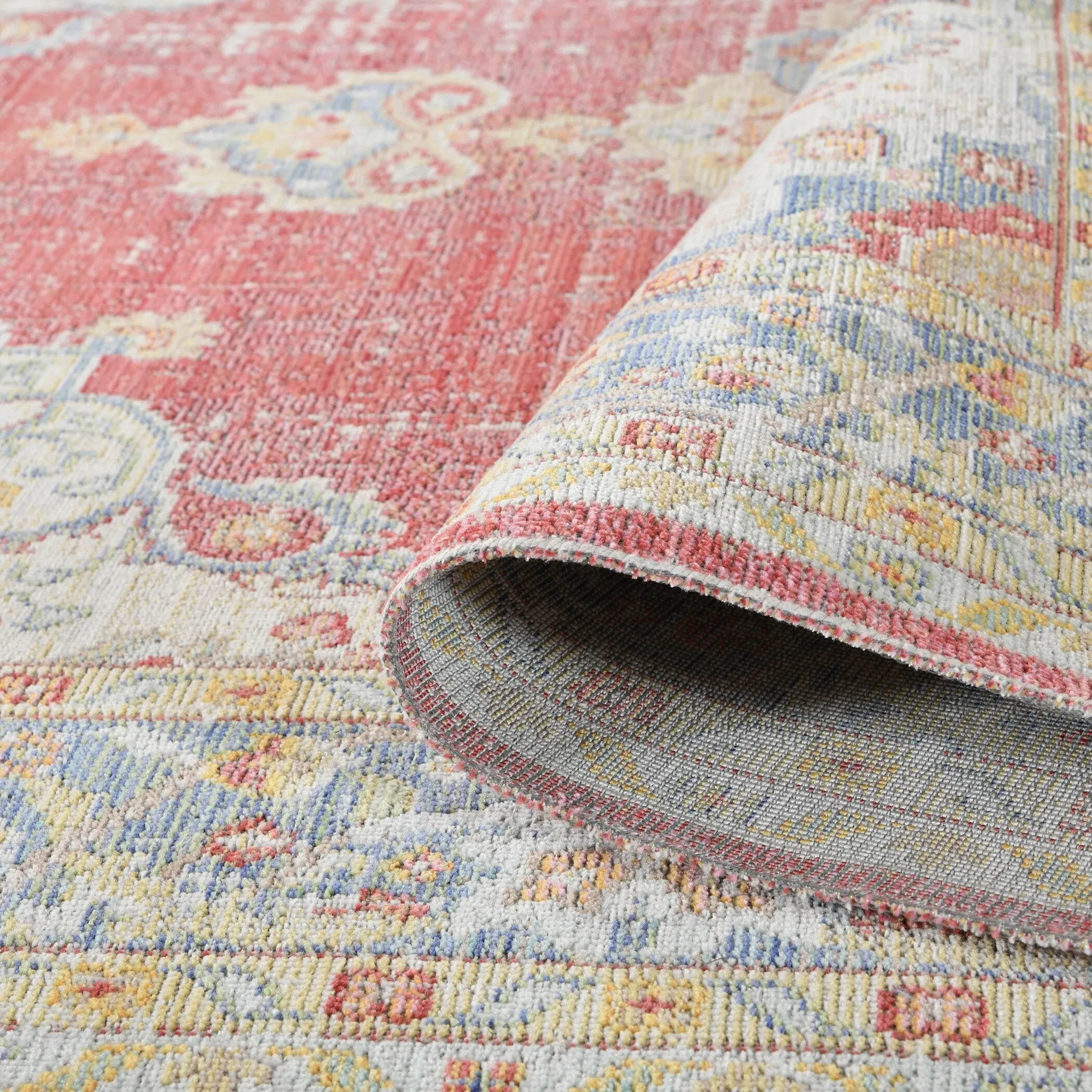 Copper Grove Lancaster Vintage Polyester Area Rug