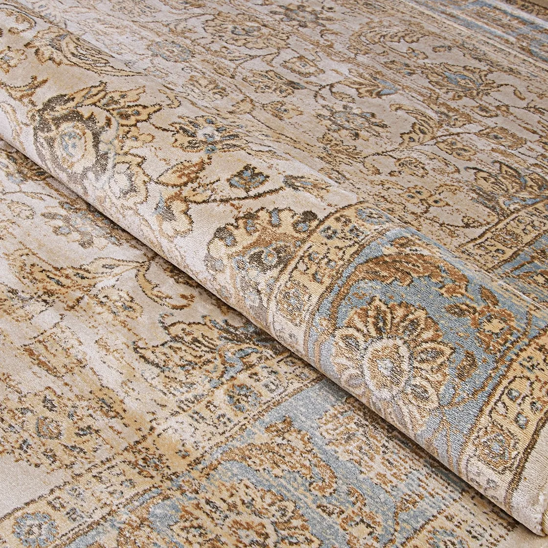 Couristan Zahara Embellished Blossom Area Rug