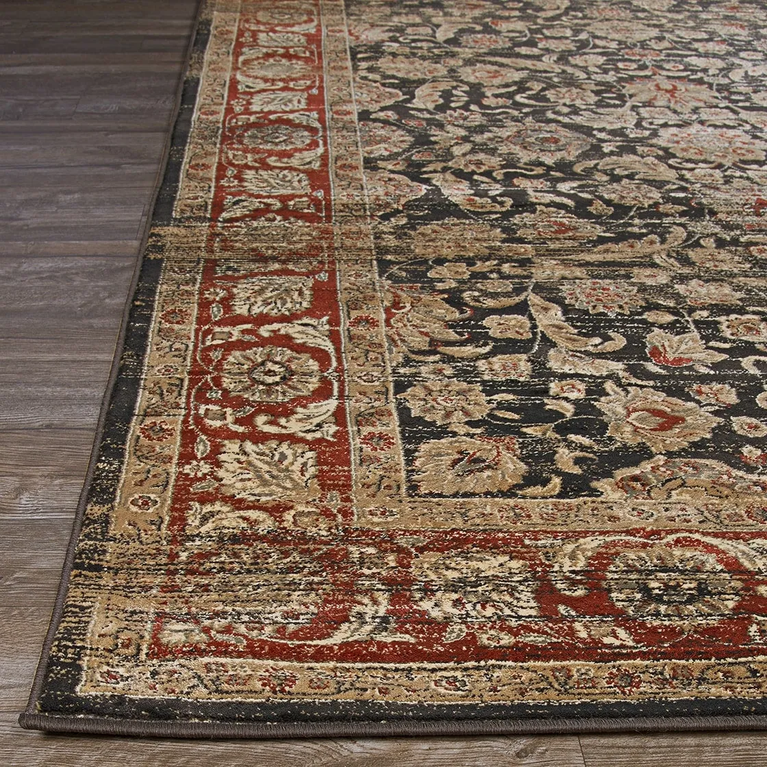 Couristan Zahara Embellished Blossom Area Rug