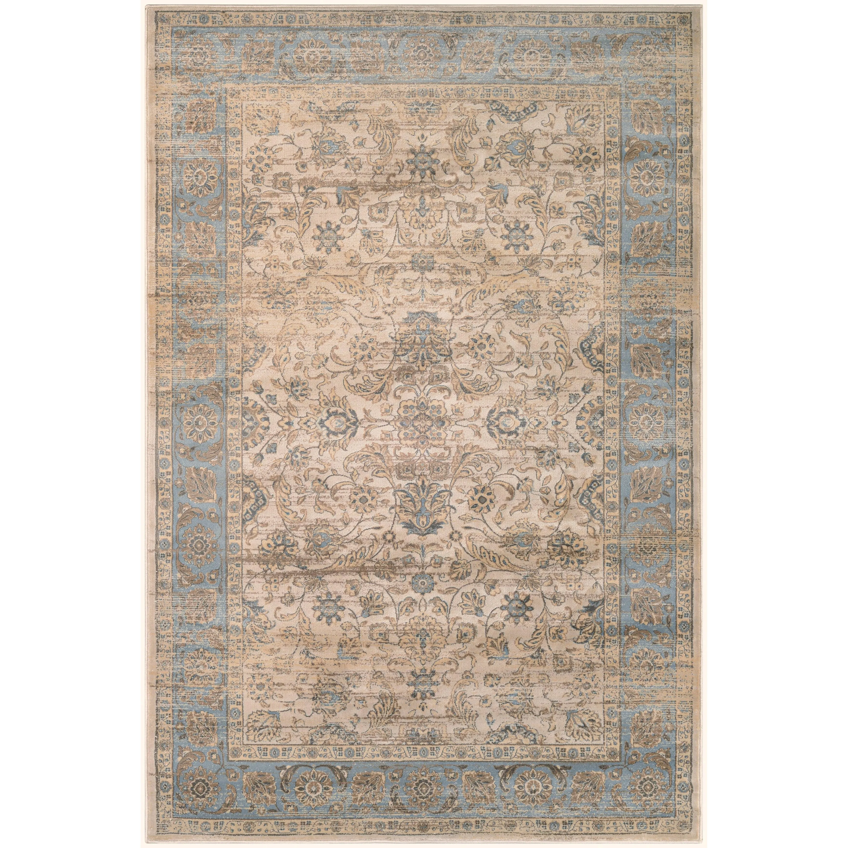 Couristan Zahara Embellished Blossom Area Rug