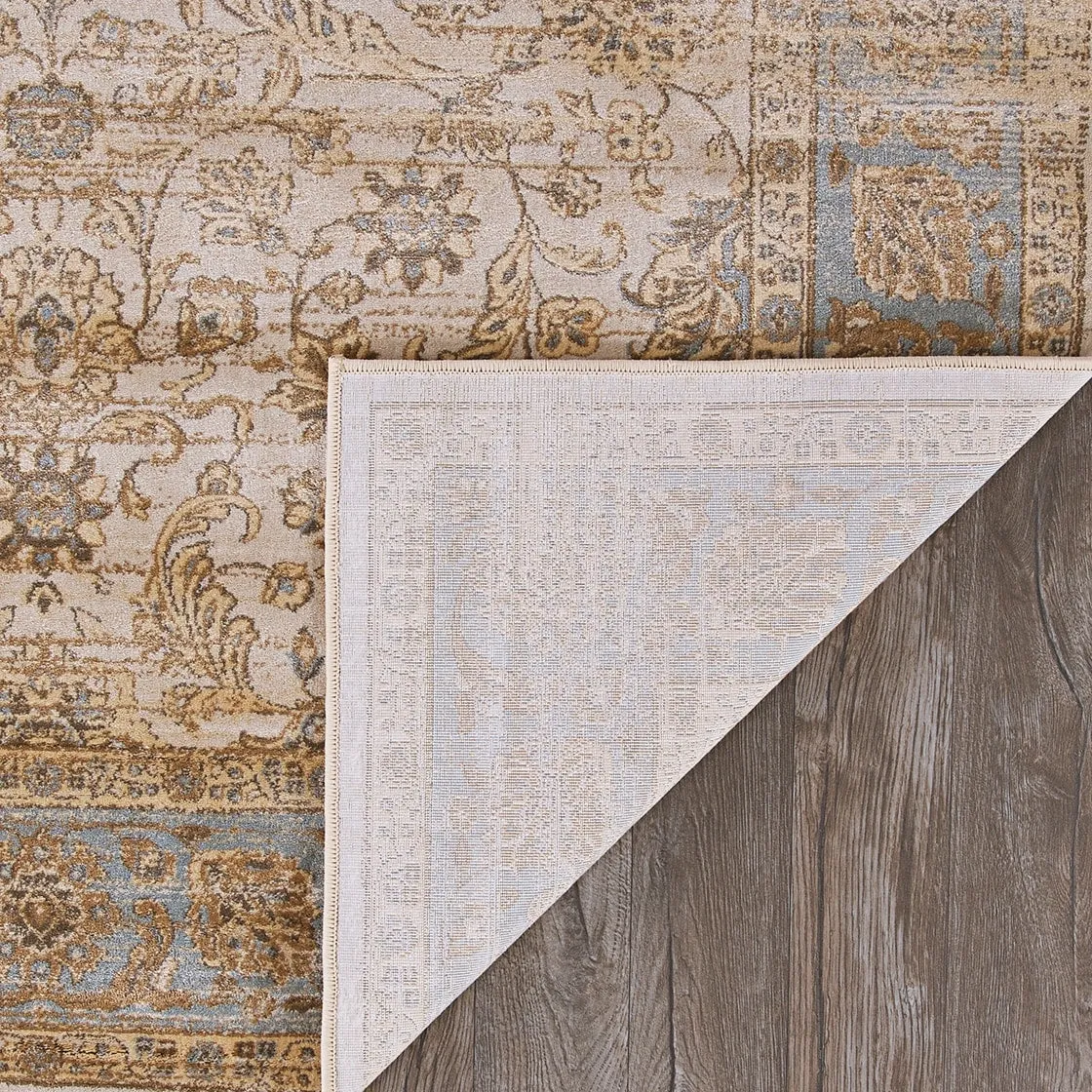 Couristan Zahara Embellished Blossom Area Rug