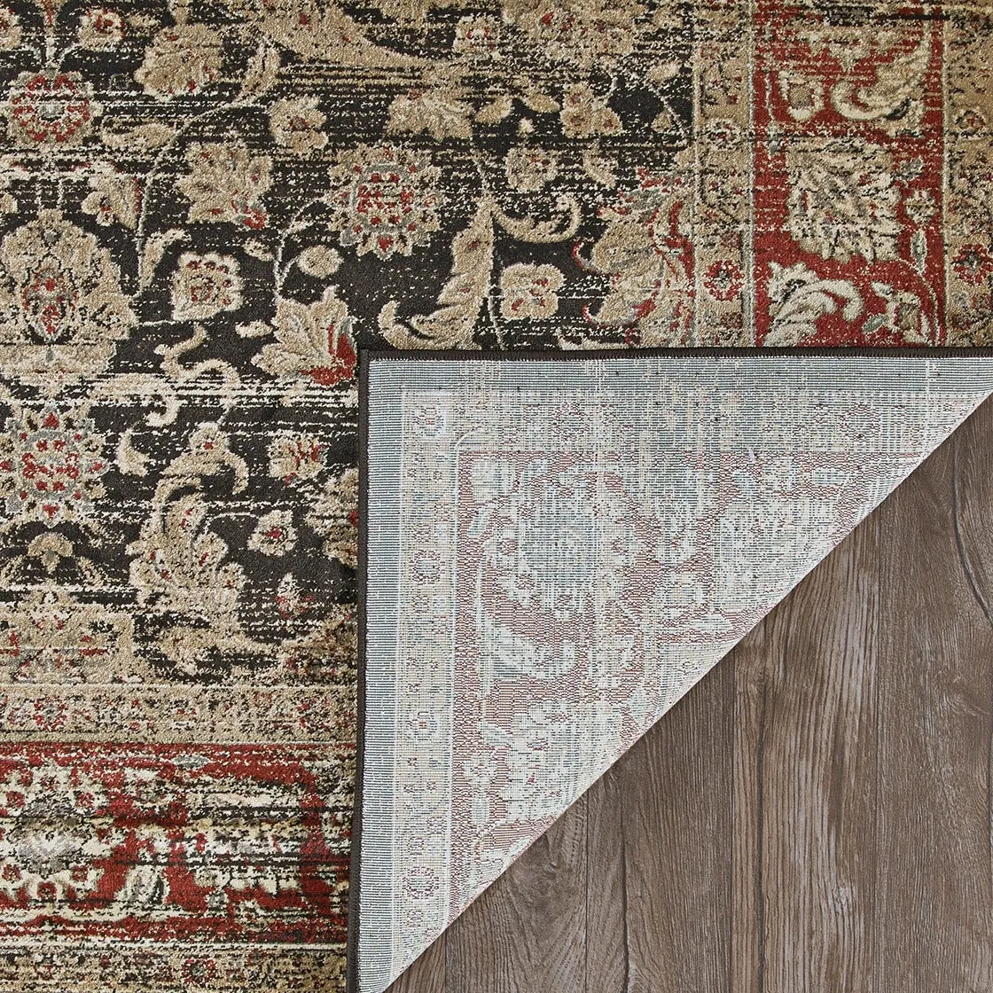 Couristan Zahara Embellished Blossom Area Rug