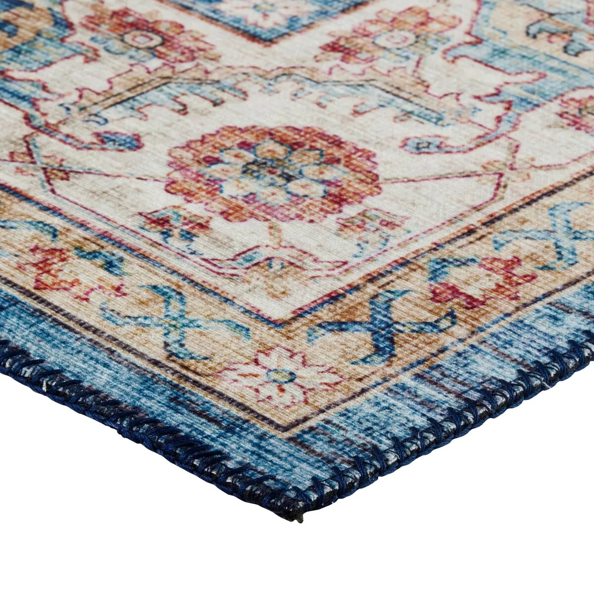 Creative Home Ideas Washable Skid-Resistant Chenille Rug