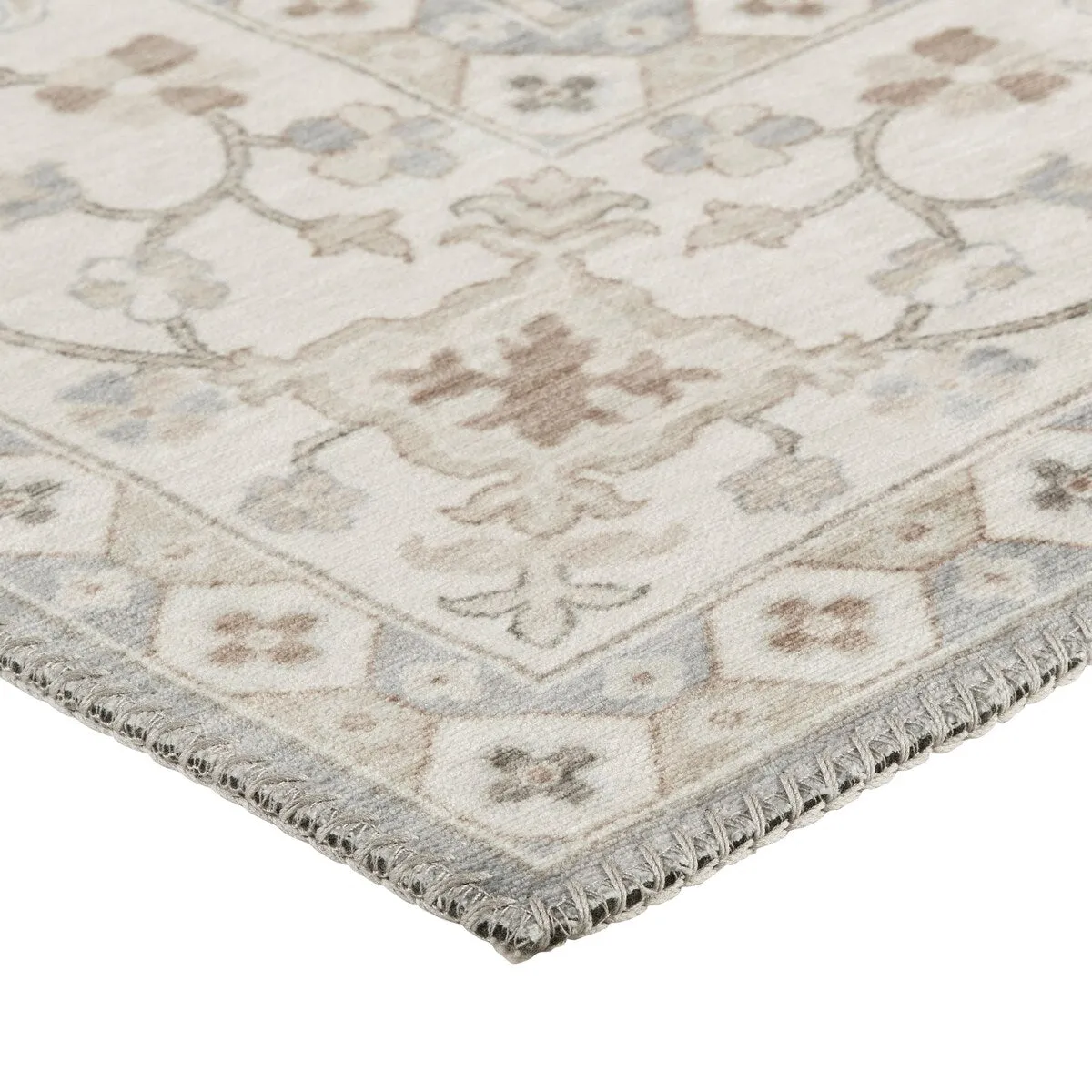 Creative Home Ideas Washable Skid-Resistant Chenille Rug