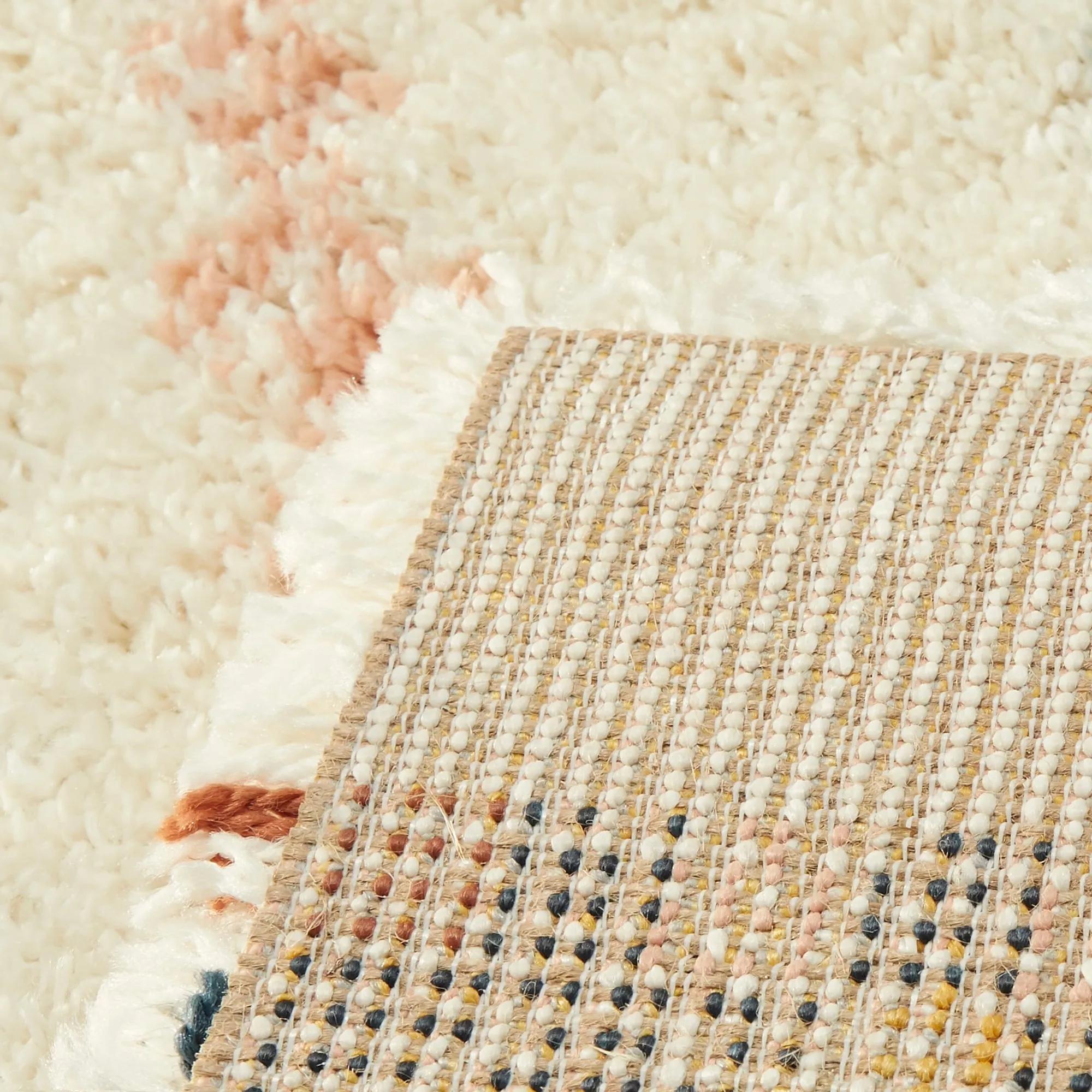 Culver Southwestern Diamond Shag Area Rug