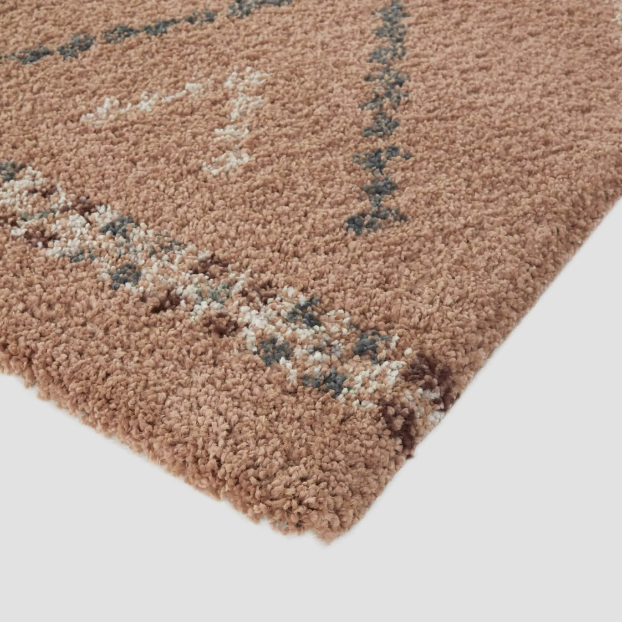 Culver Southwestern Diamond Shag Area Rug