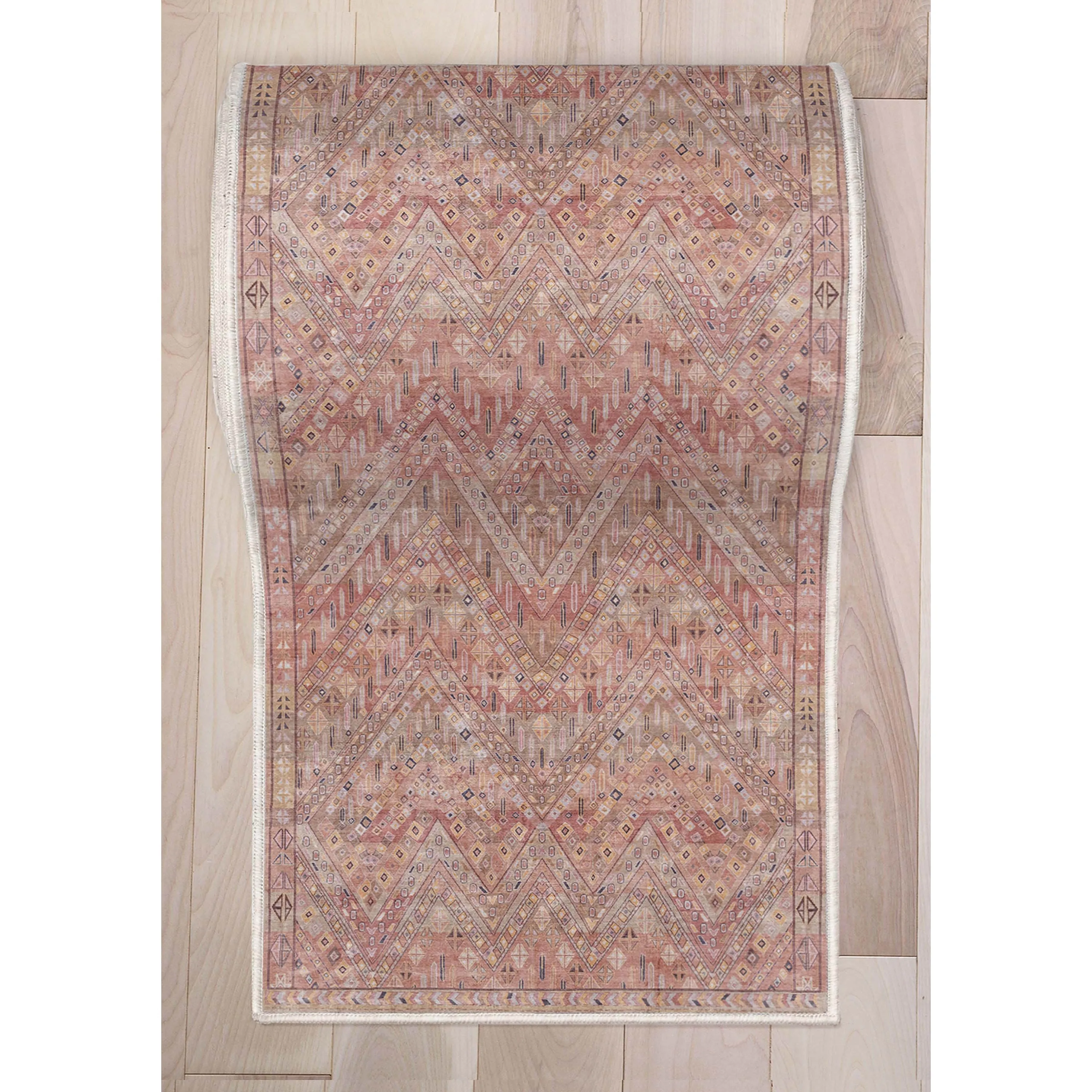Custom Size Runner Asha Anya Vintage Tribal Hallway Stair Rug