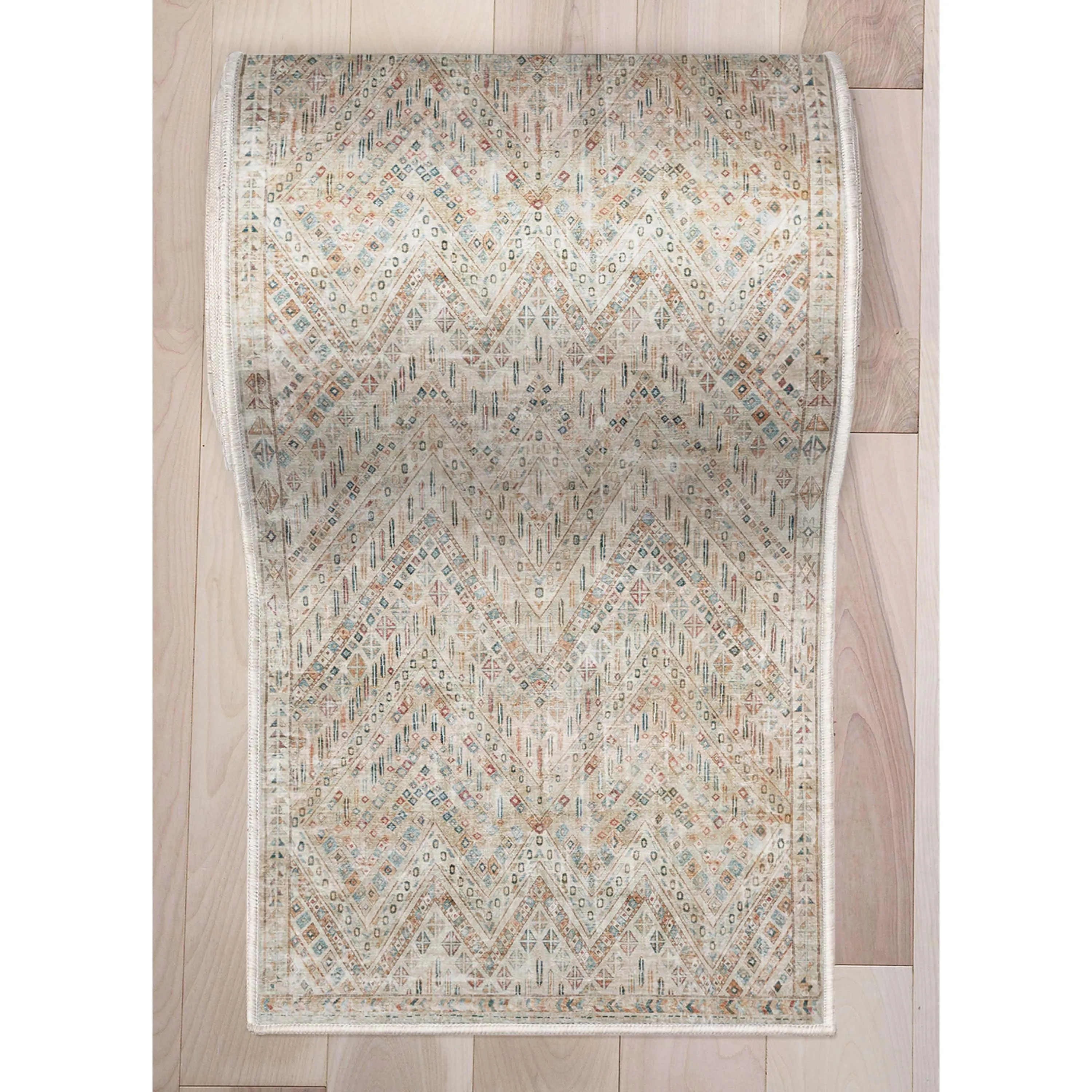 Custom Size Runner Asha Anya Vintage Tribal Hallway Stair Rug