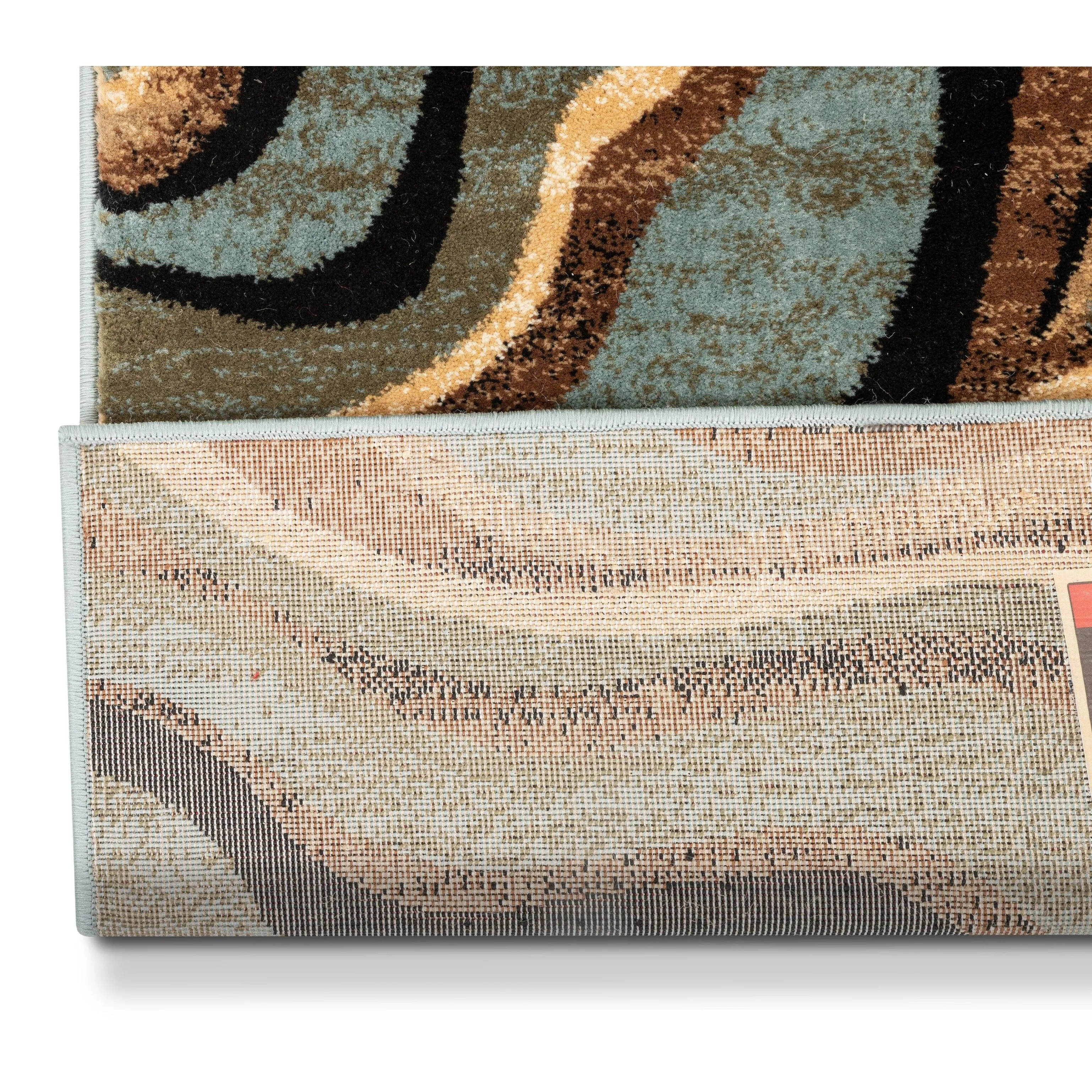 Custom Size Runner Barclay Nirvana Waves Modern Hallway Stair Rug