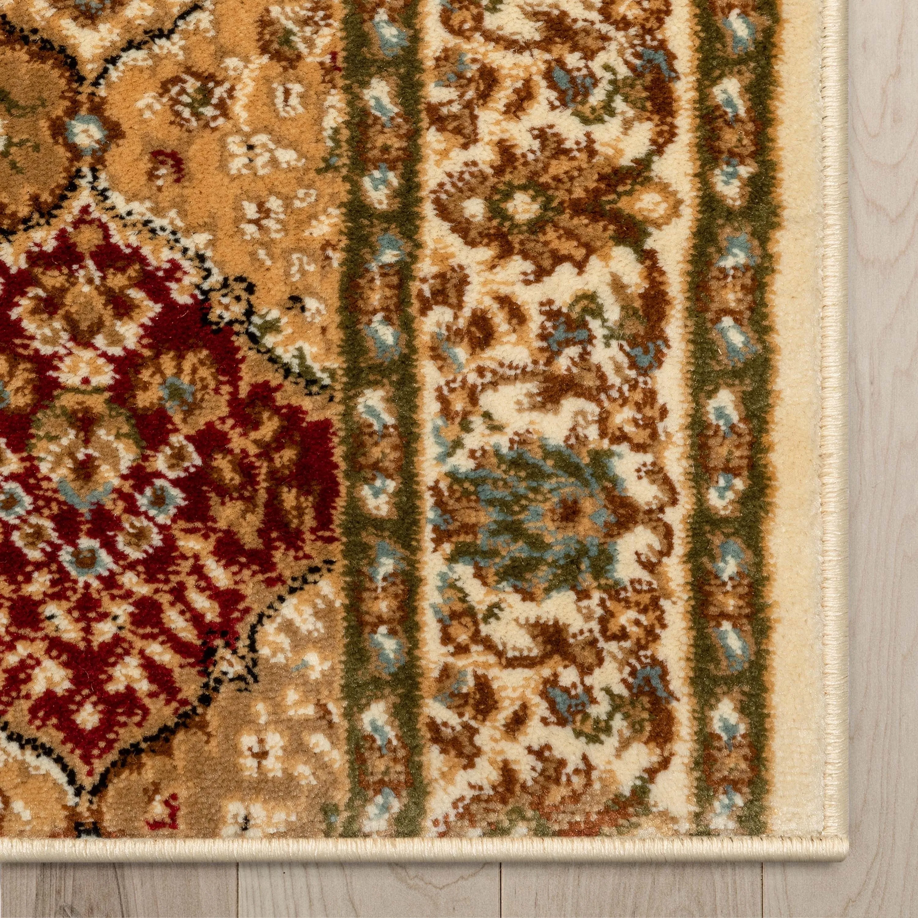 Custom Size Runner Barclay Pyla Persian Trellis Transitional Stair Rug