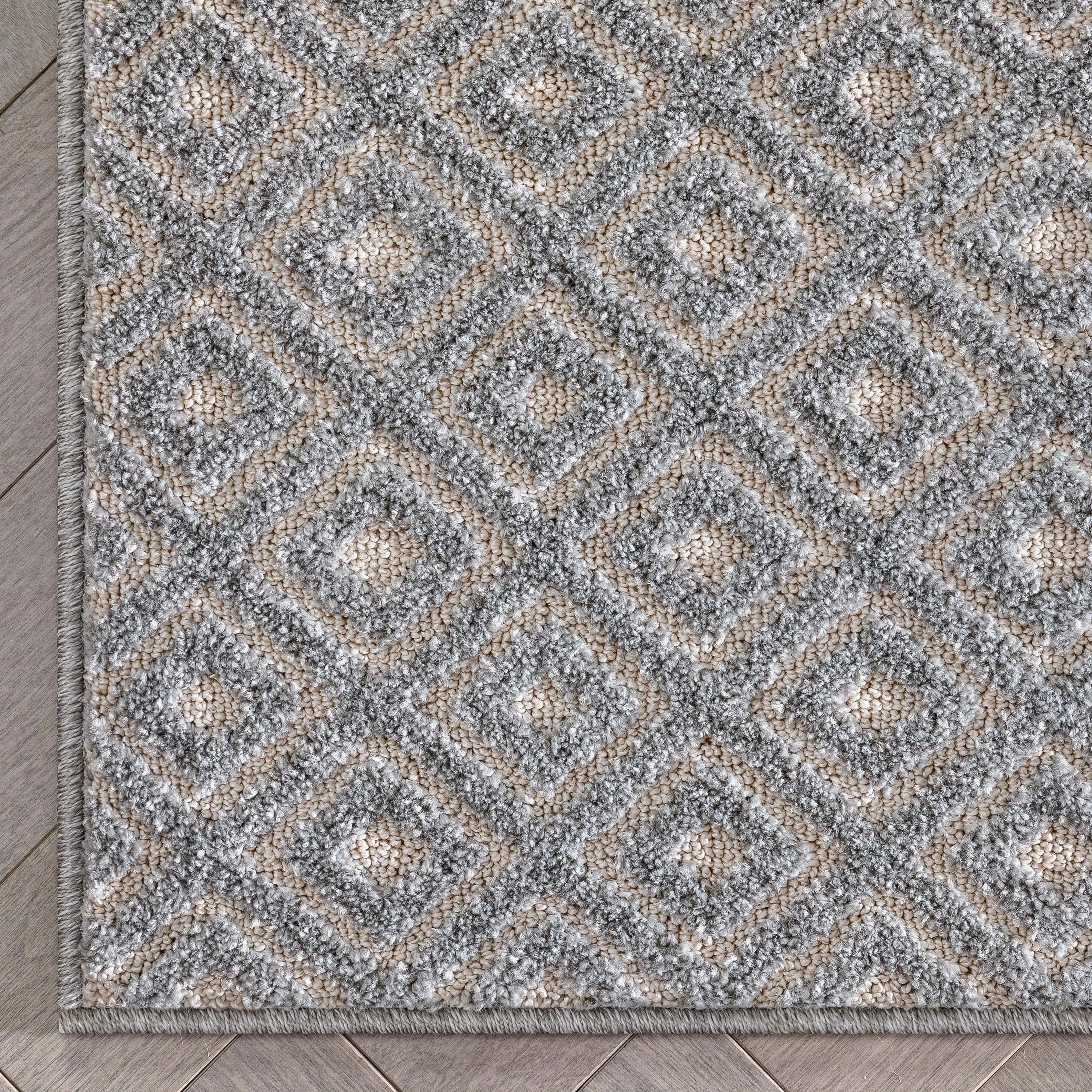 Custom Size Runner Malaga Pia Tribal Diamond Hallway Stair Rug