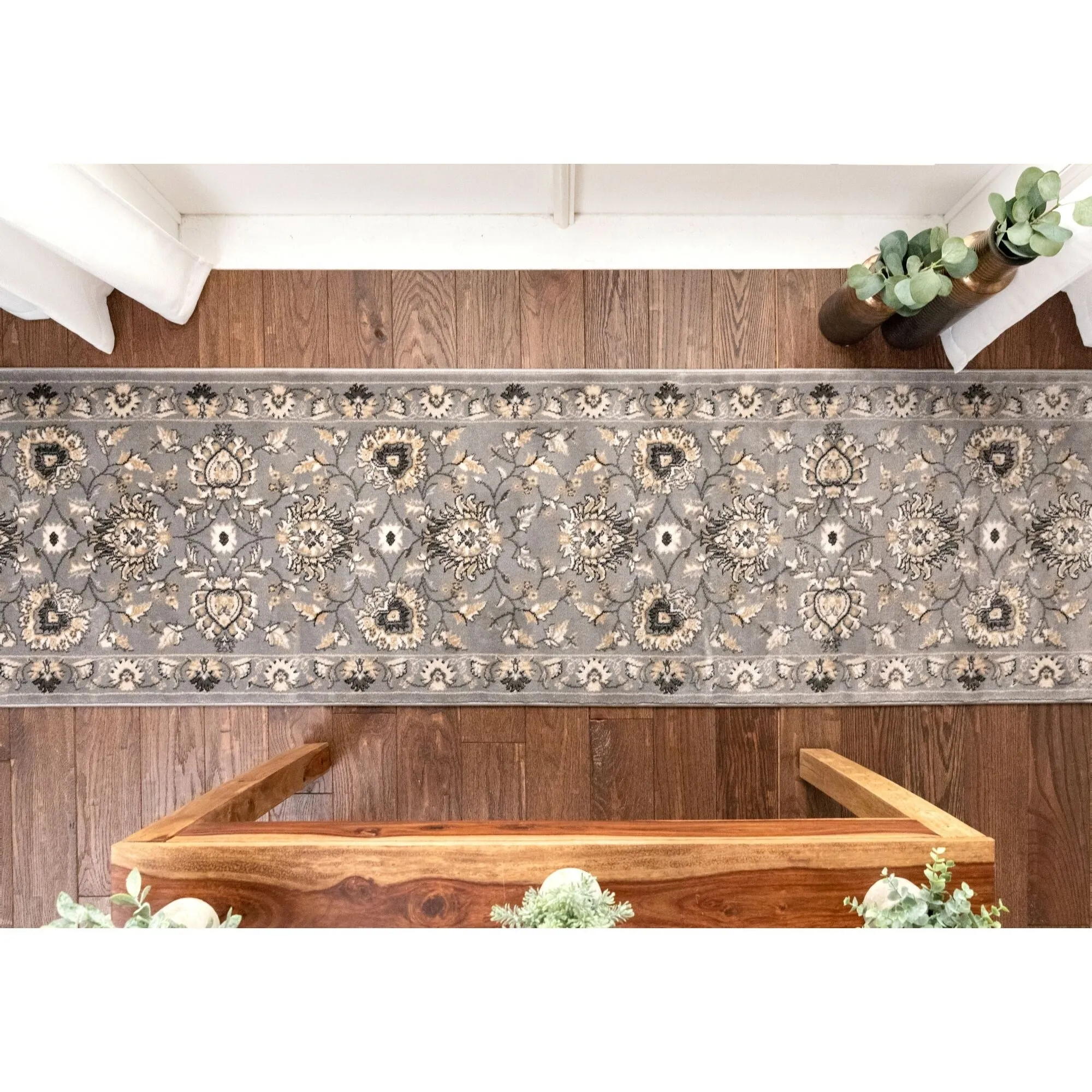 Custom Size Runner Timeless Abbasi Traditional Stair Rug