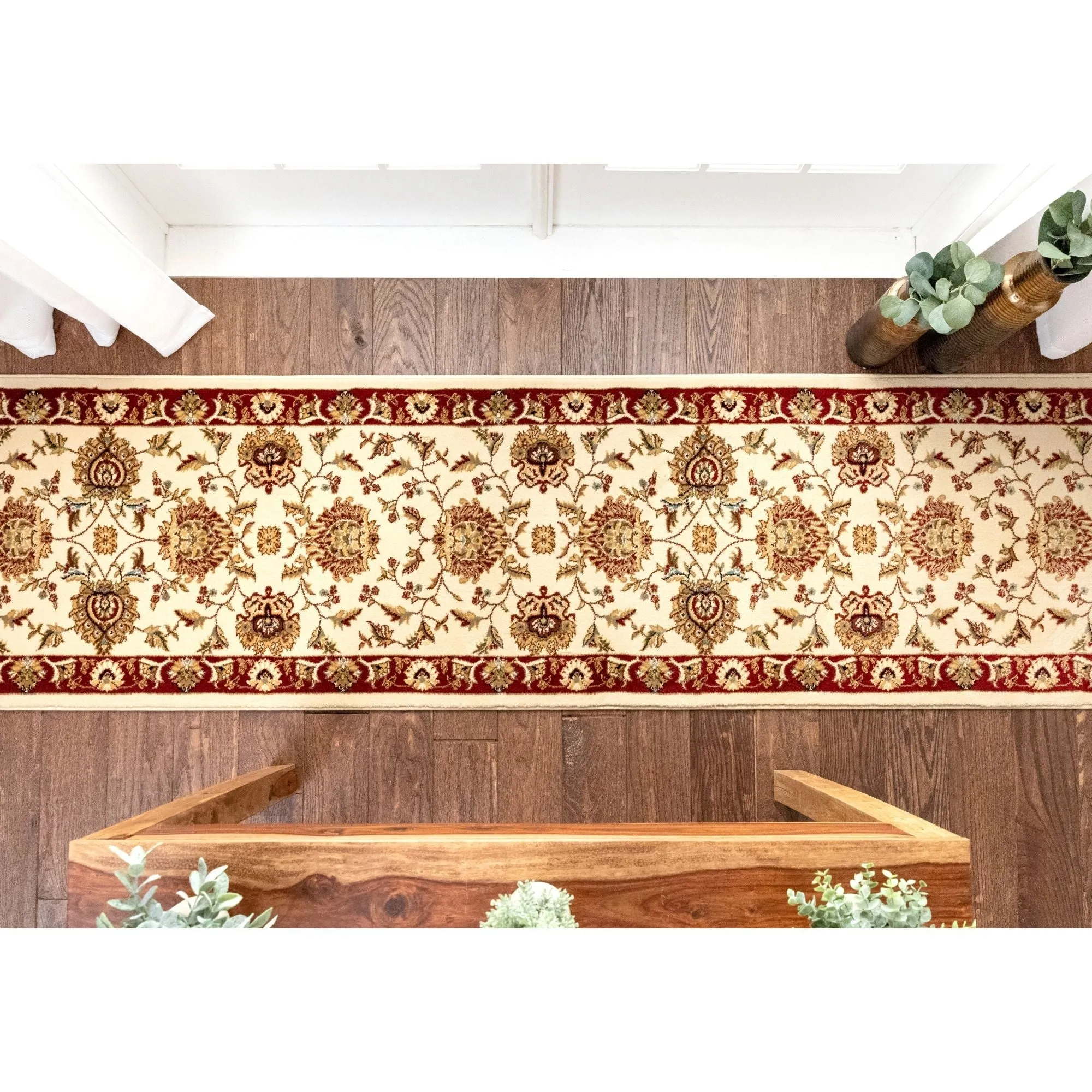 Custom Size Runner Timeless Abbasi Traditional Stair Rug