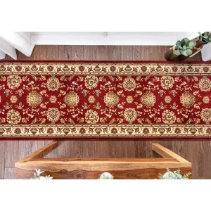 Custom Size Runner Timeless Abbasi Traditional Stair Rug